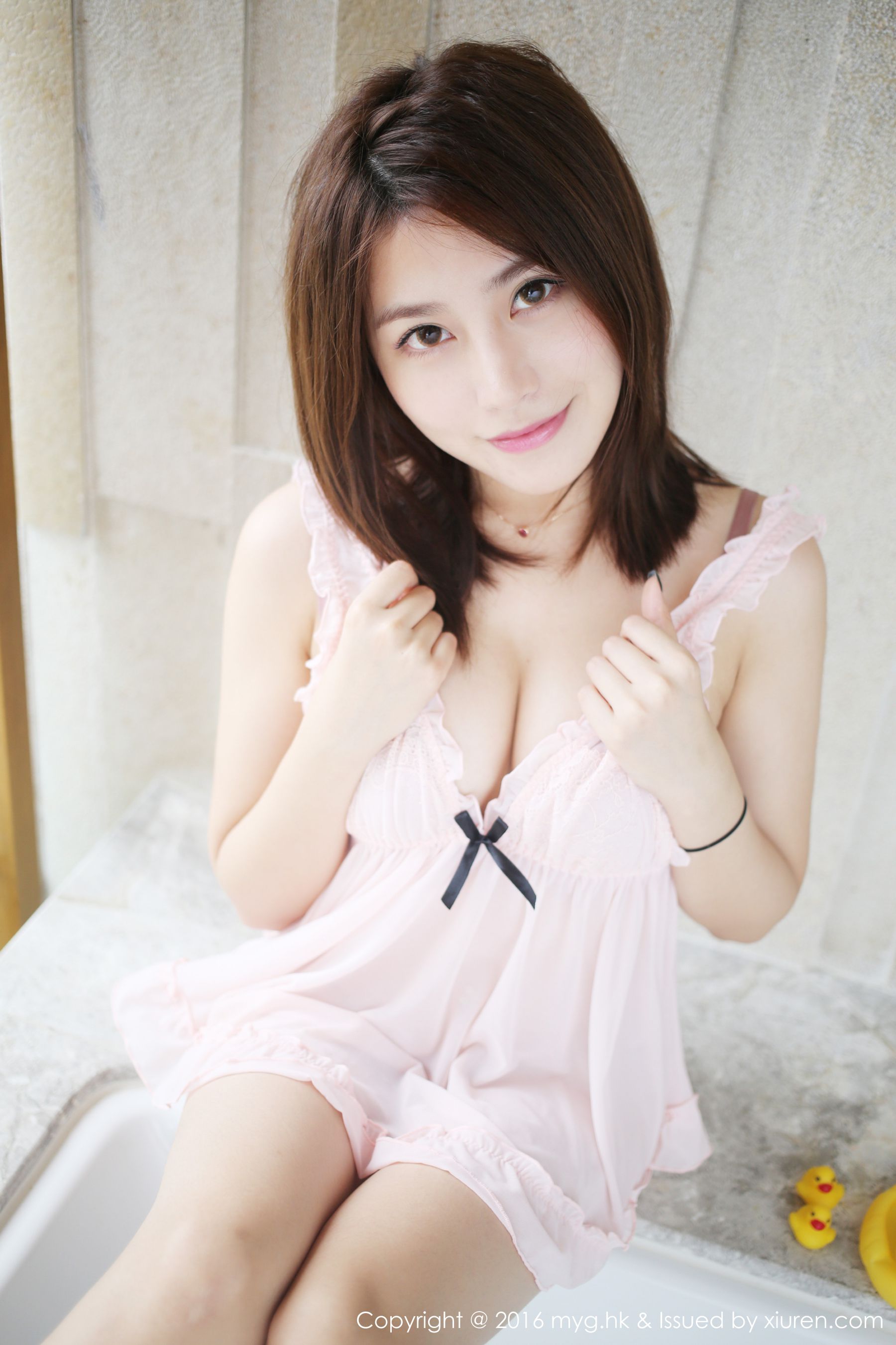 许诺Sabrina《浴巾+睡衣》  Vol.228-图40