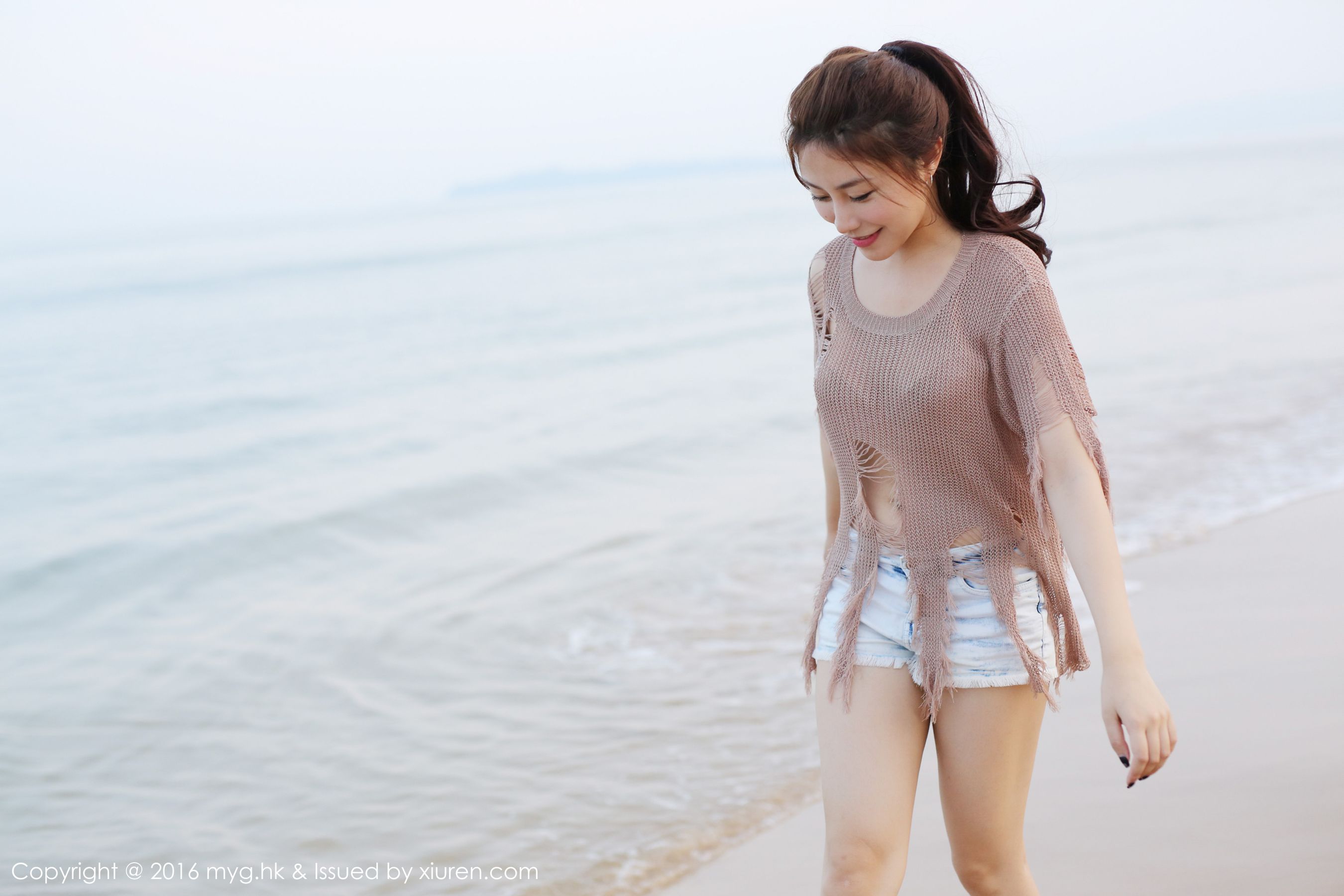 许诺Sabrina《3套服饰 美得让人窒息》  Vol.233-图13