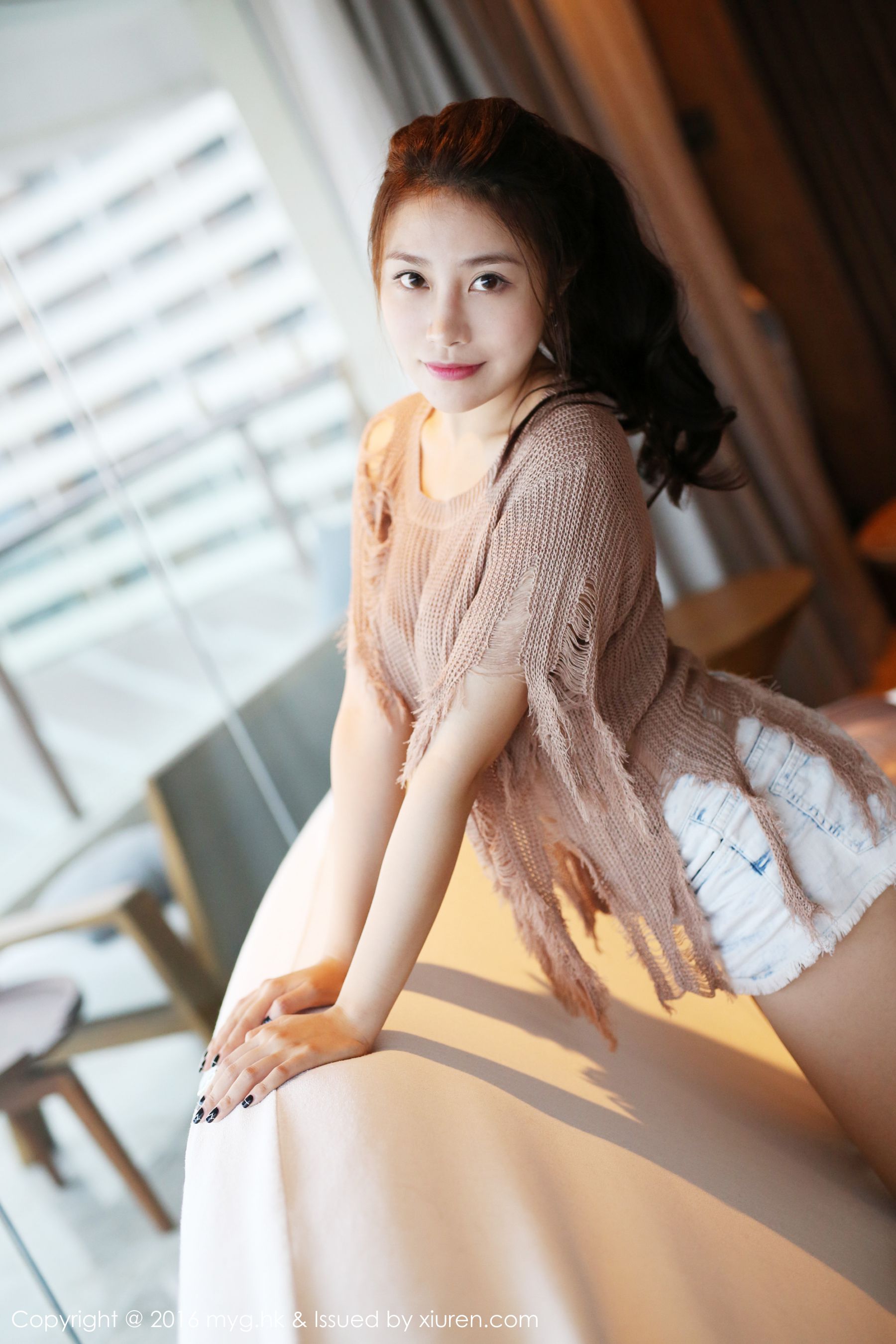 许诺Sabrina《3套服饰 美得让人窒息》  Vol.233-图15