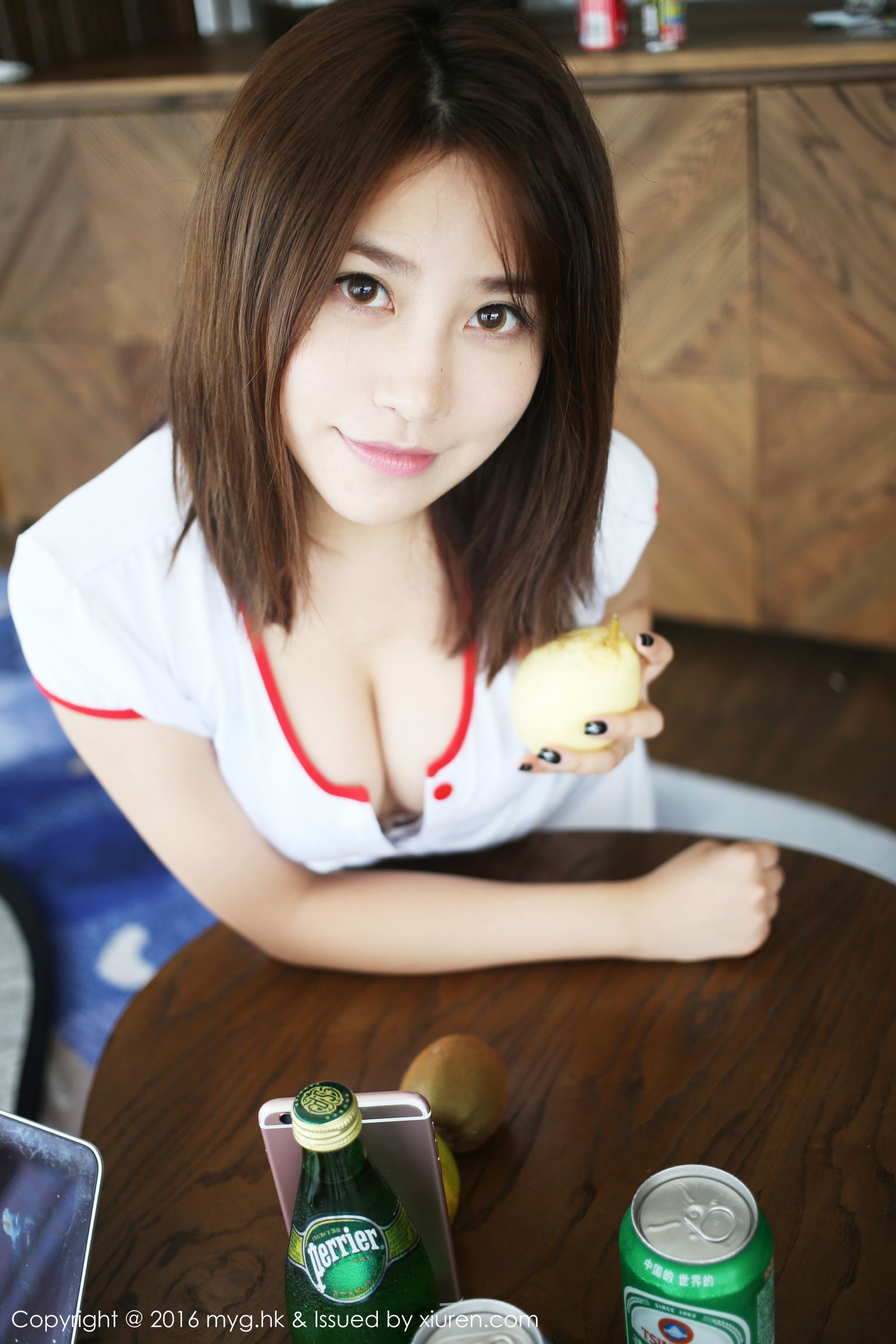 许诺Sabrina《3套服饰 美得让人窒息》  Vol.233-图56