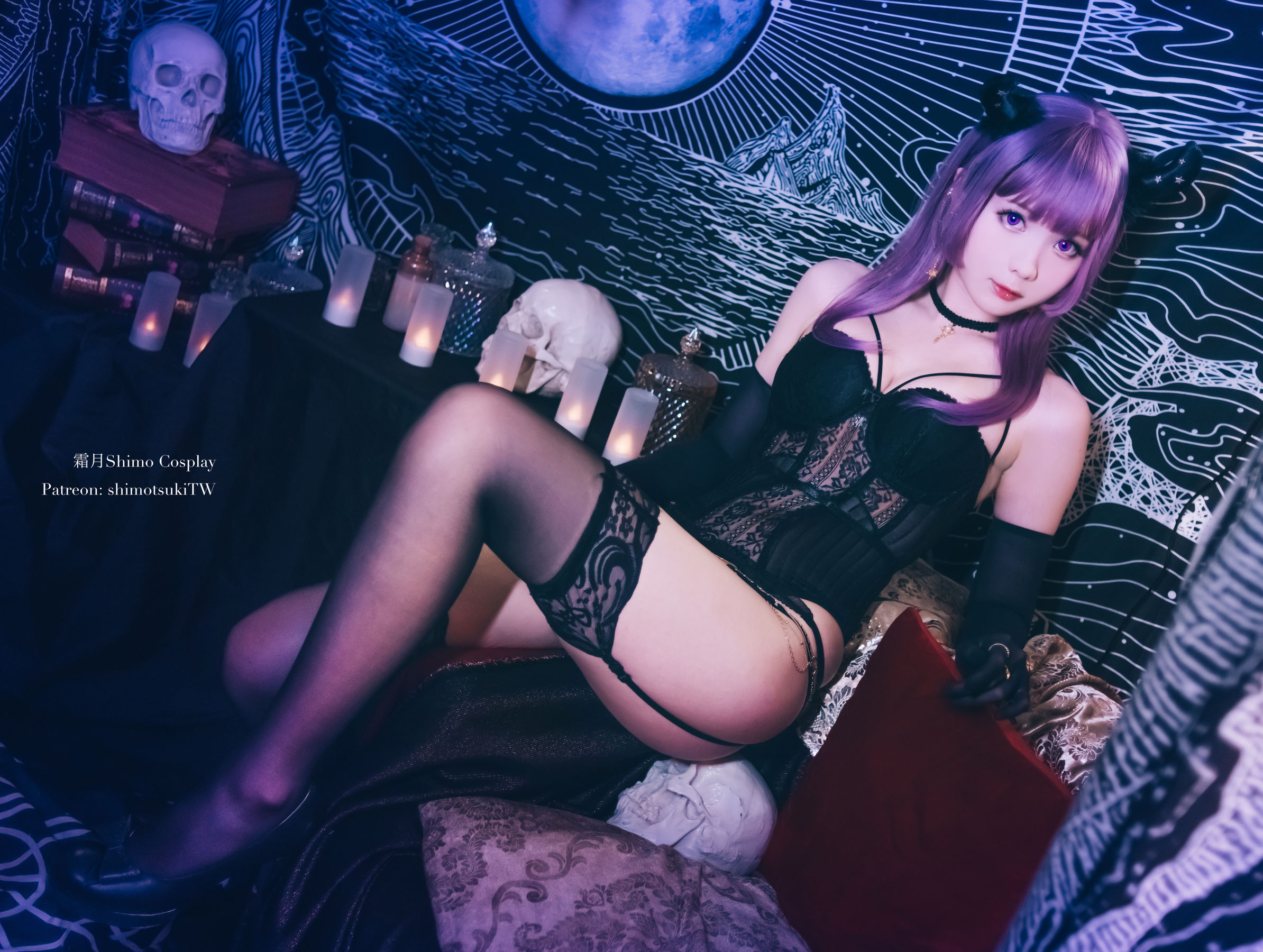 微博妹纸霜月shimo - 内衣-图0