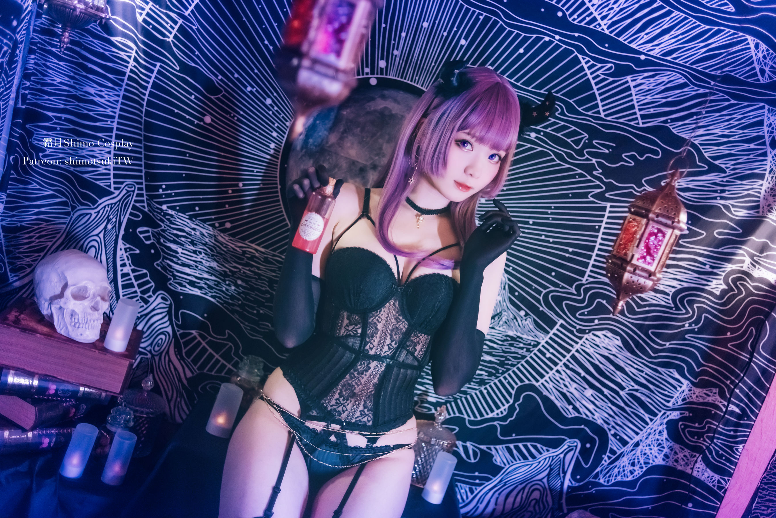 微博妹纸霜月shimo - 内衣-图11