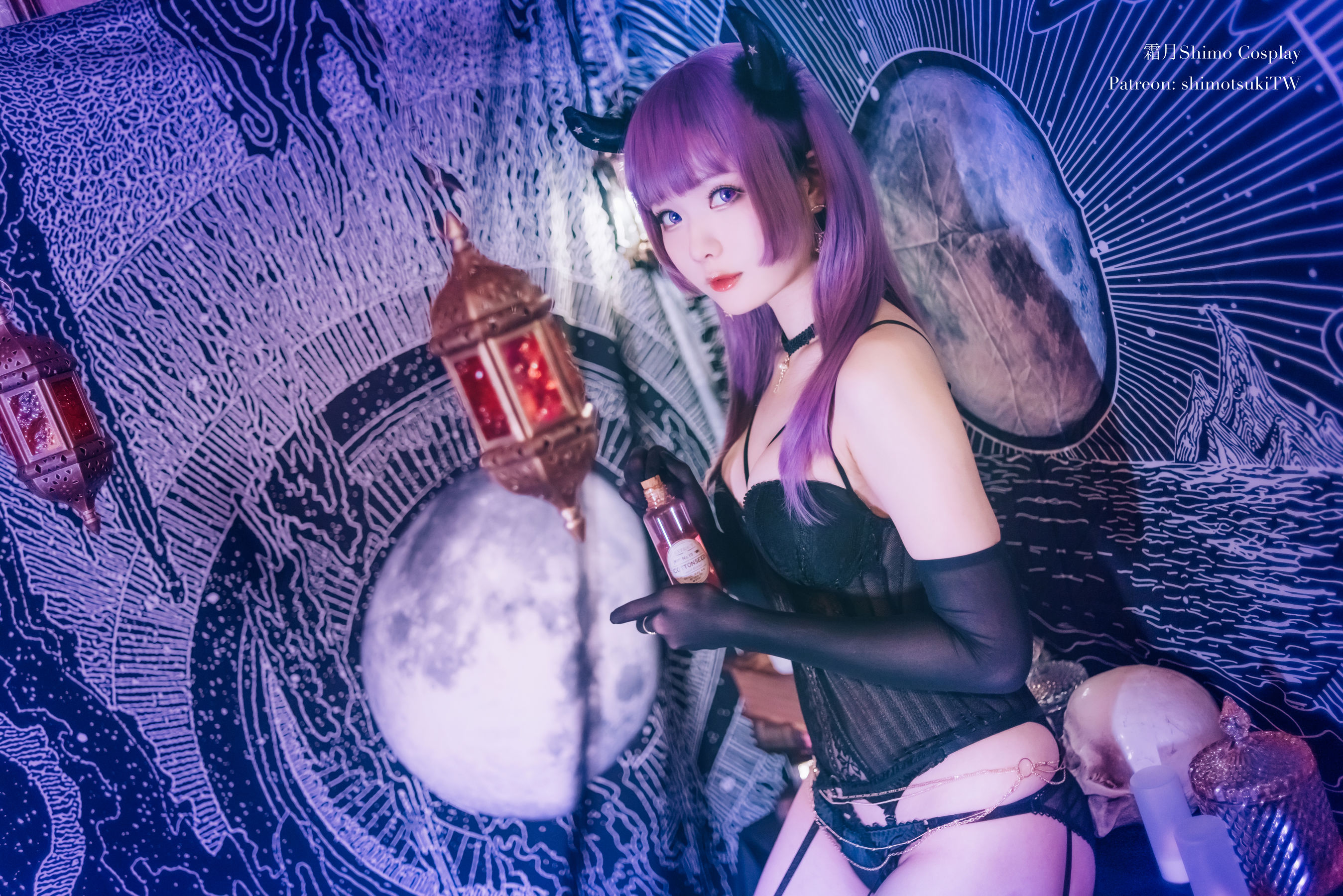 微博妹纸霜月shimo - 内衣-图13