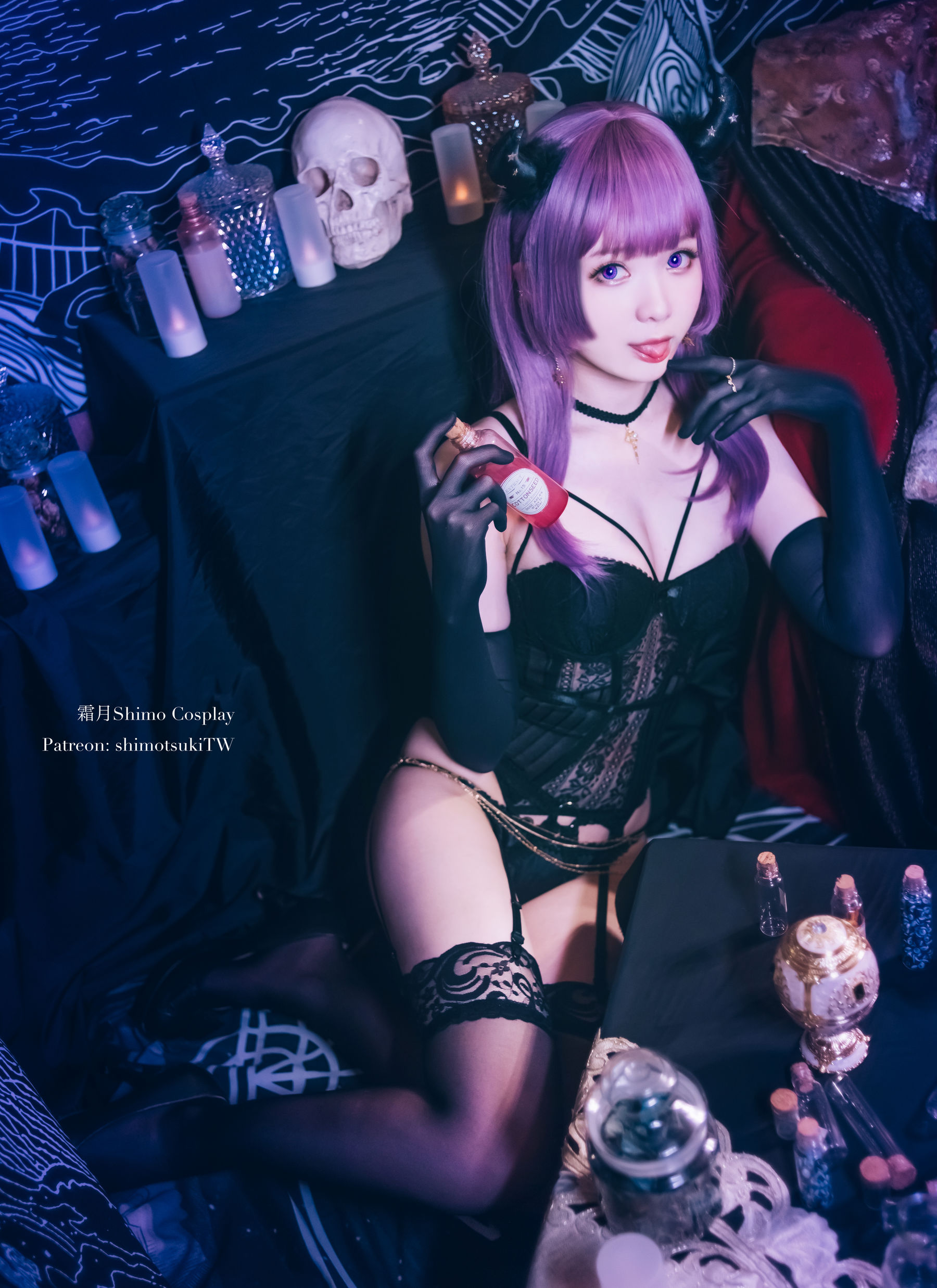 微博妹纸霜月shimo - 内衣-图6