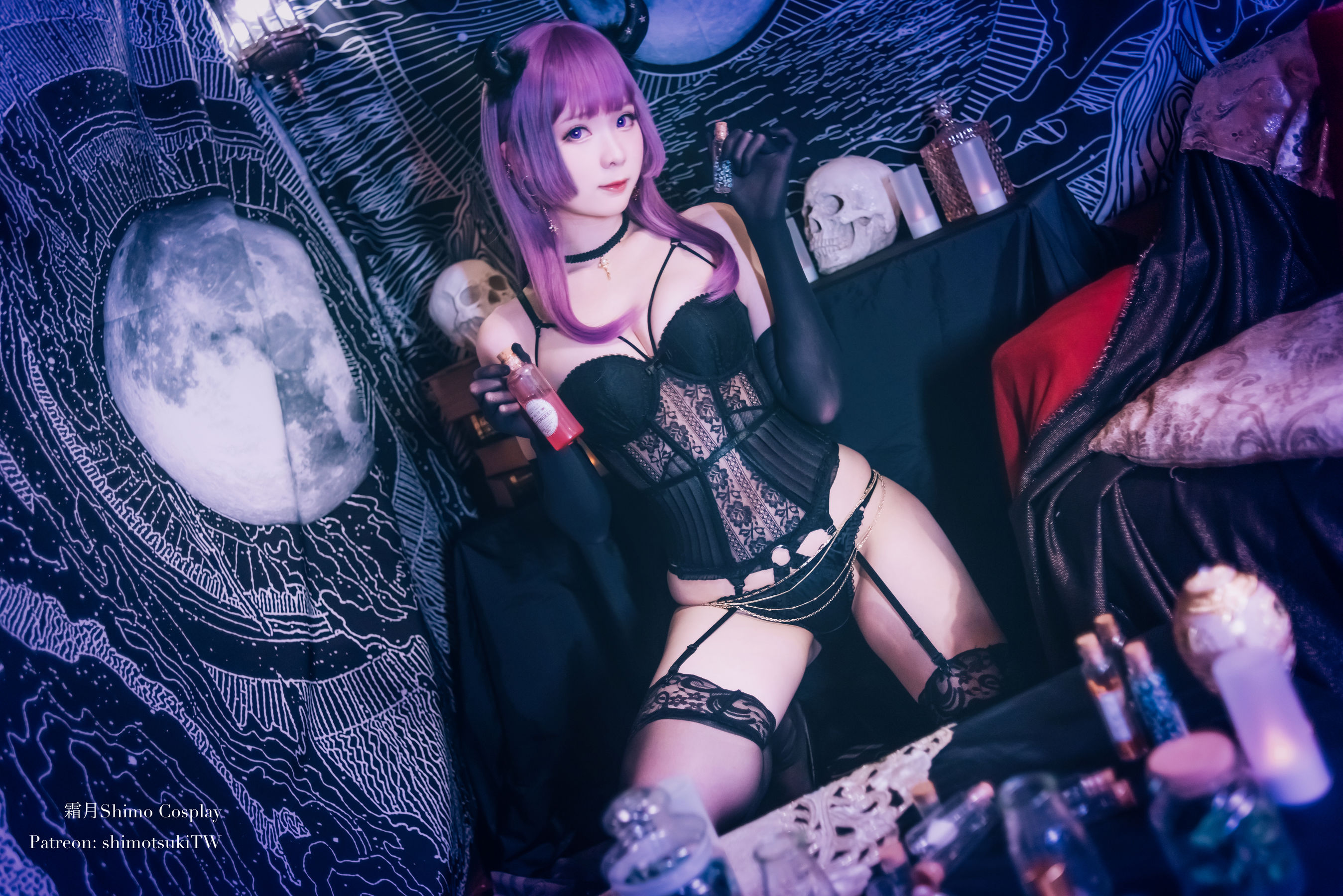 微博妹纸霜月shimo - 内衣-图8