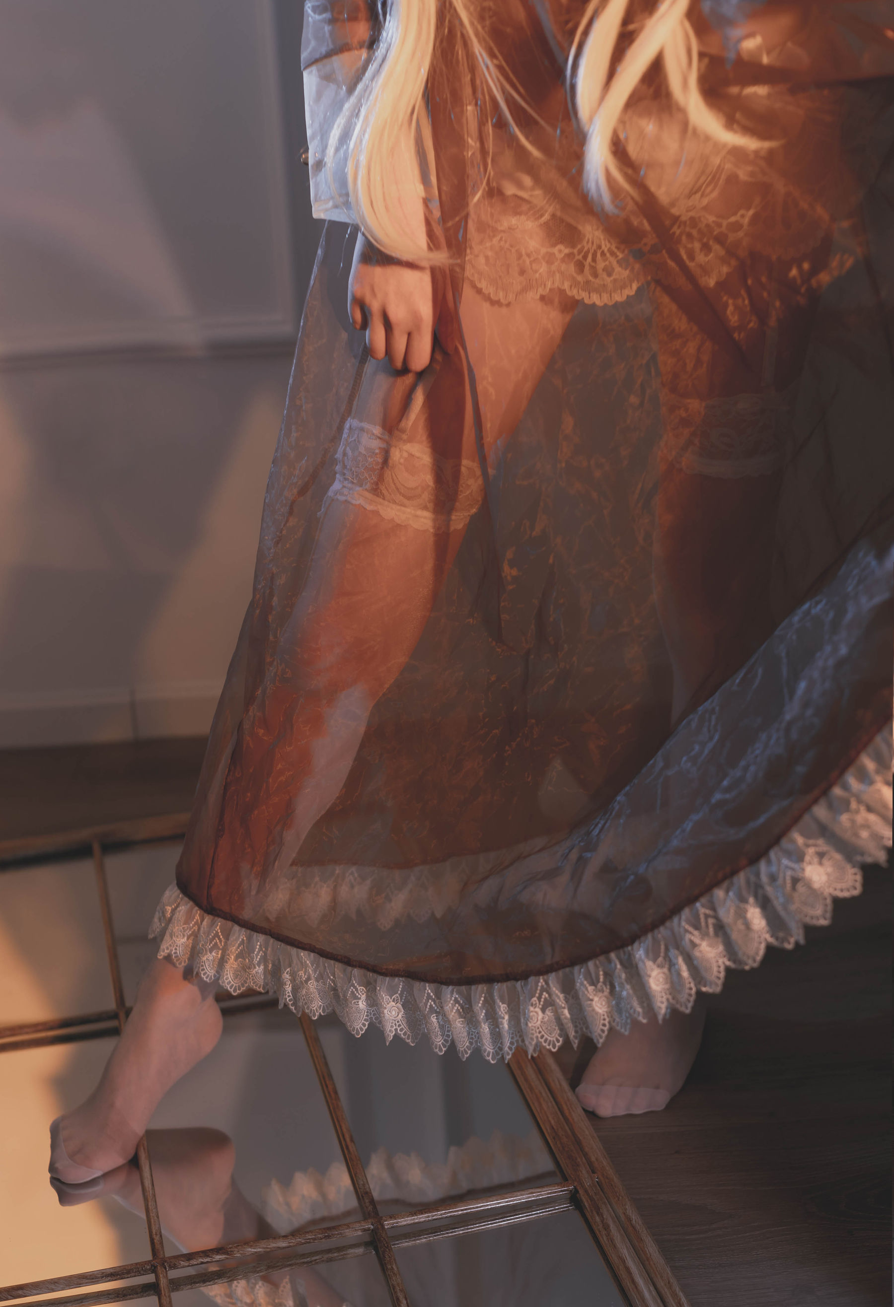 福利姬嘎潼 - 透明女仆-图0