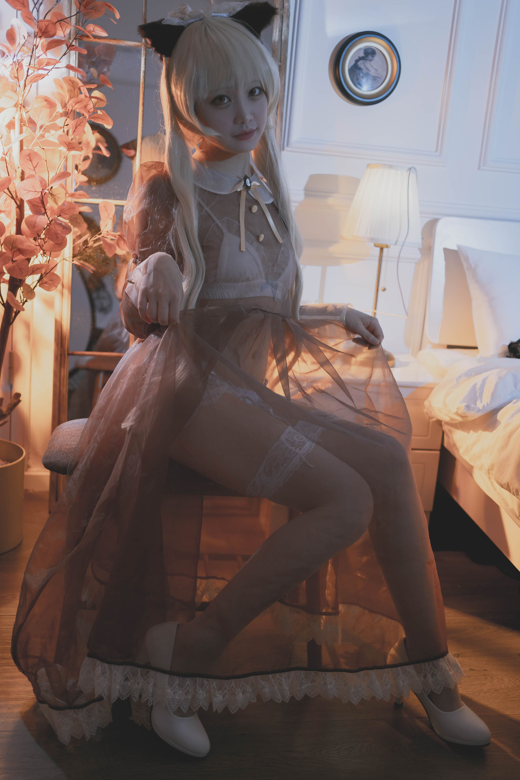 福利姬嘎潼 - 透明女仆-图26