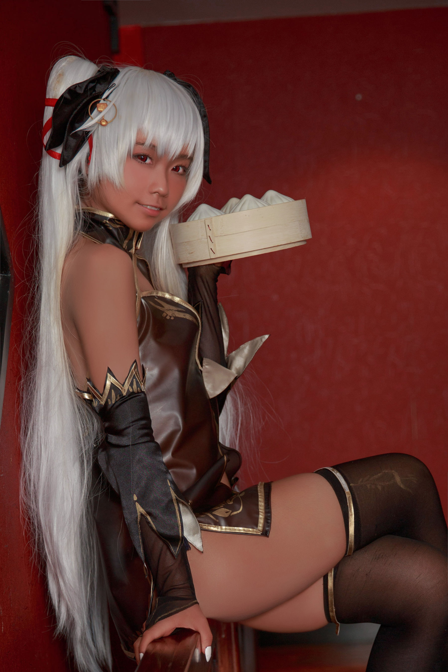 动漫博主G44不会受伤 - 褐色旗袍娘-图13