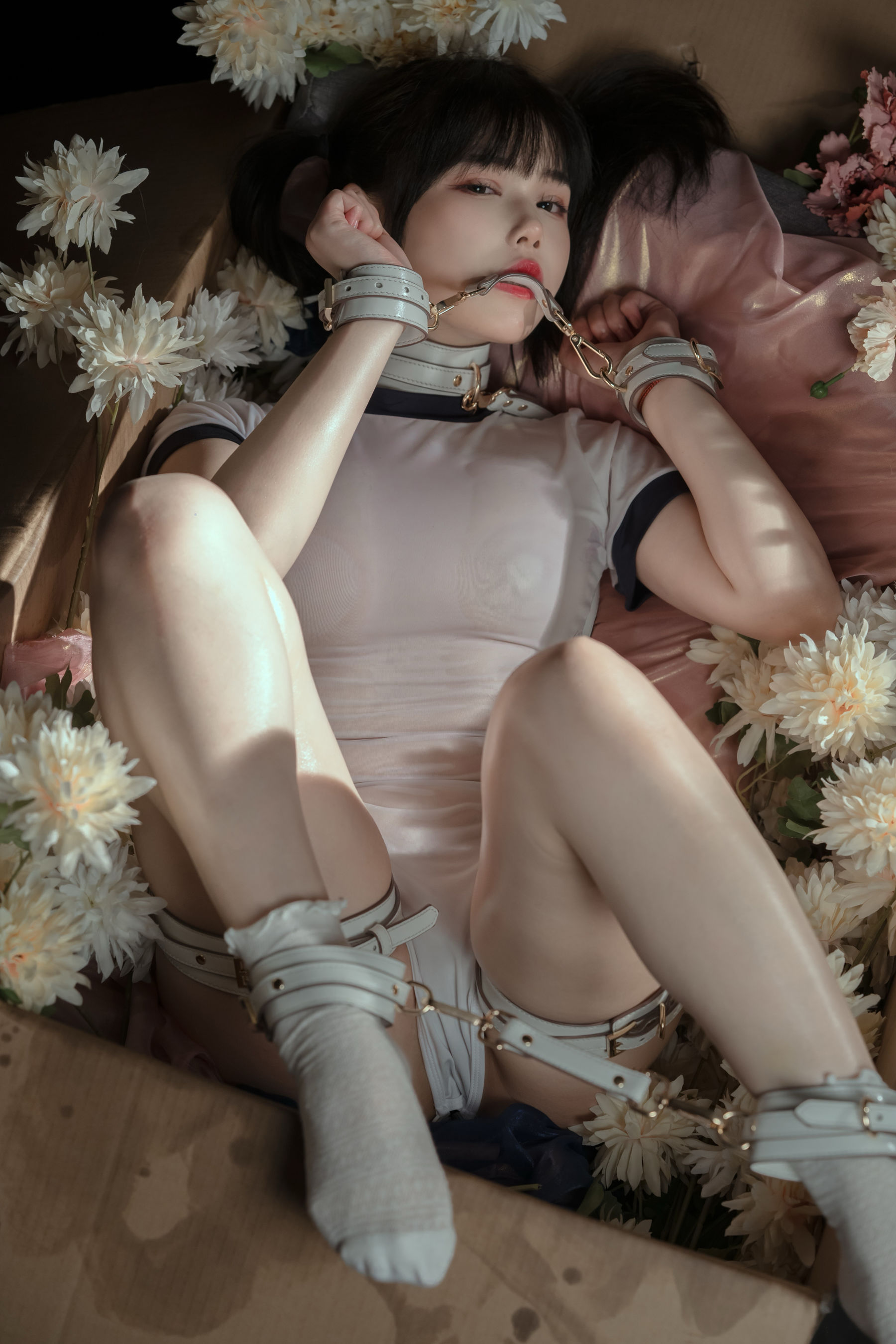 七月喵子 - 体操服-图25