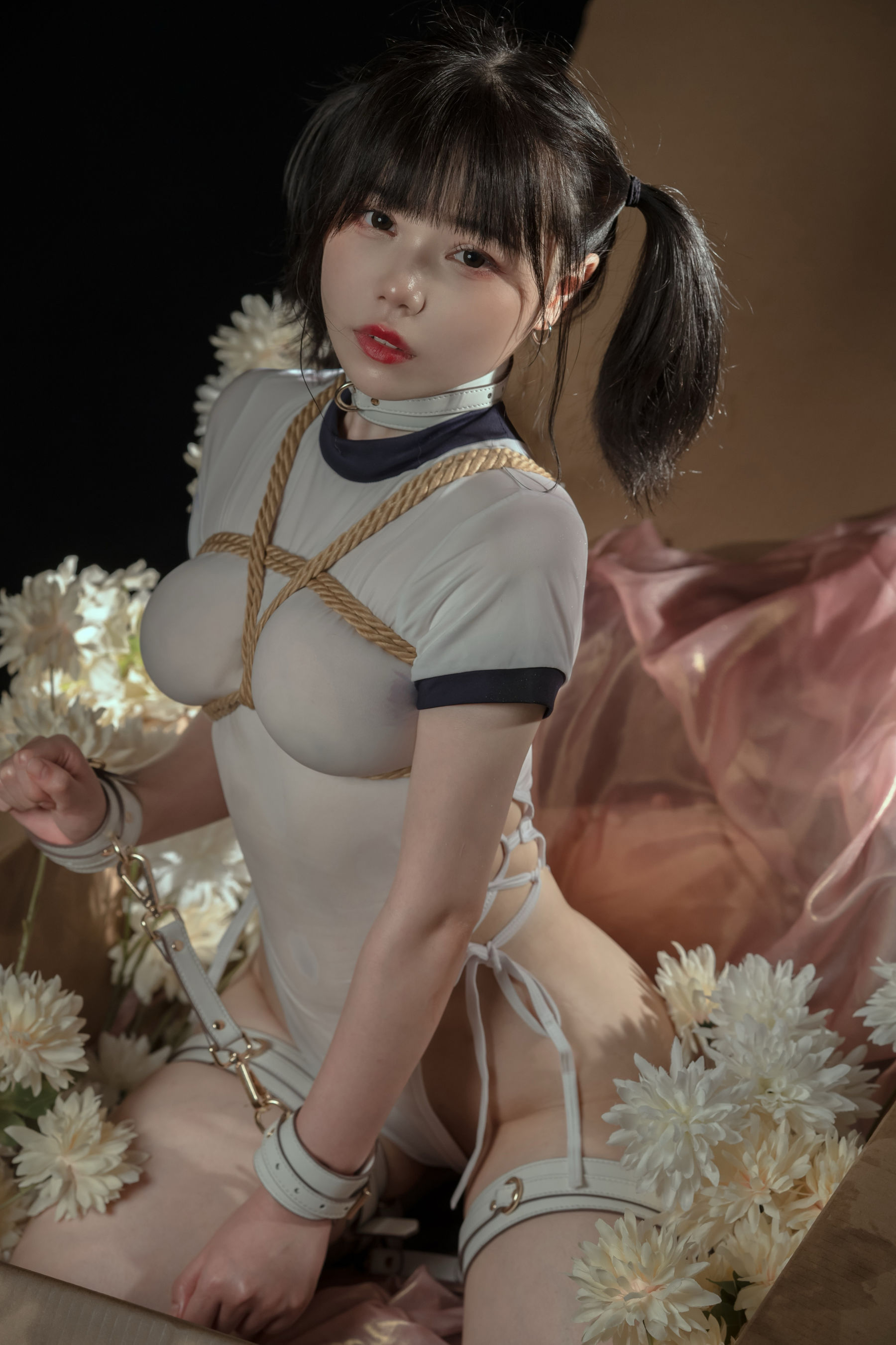 七月喵子 - 体操服-图32