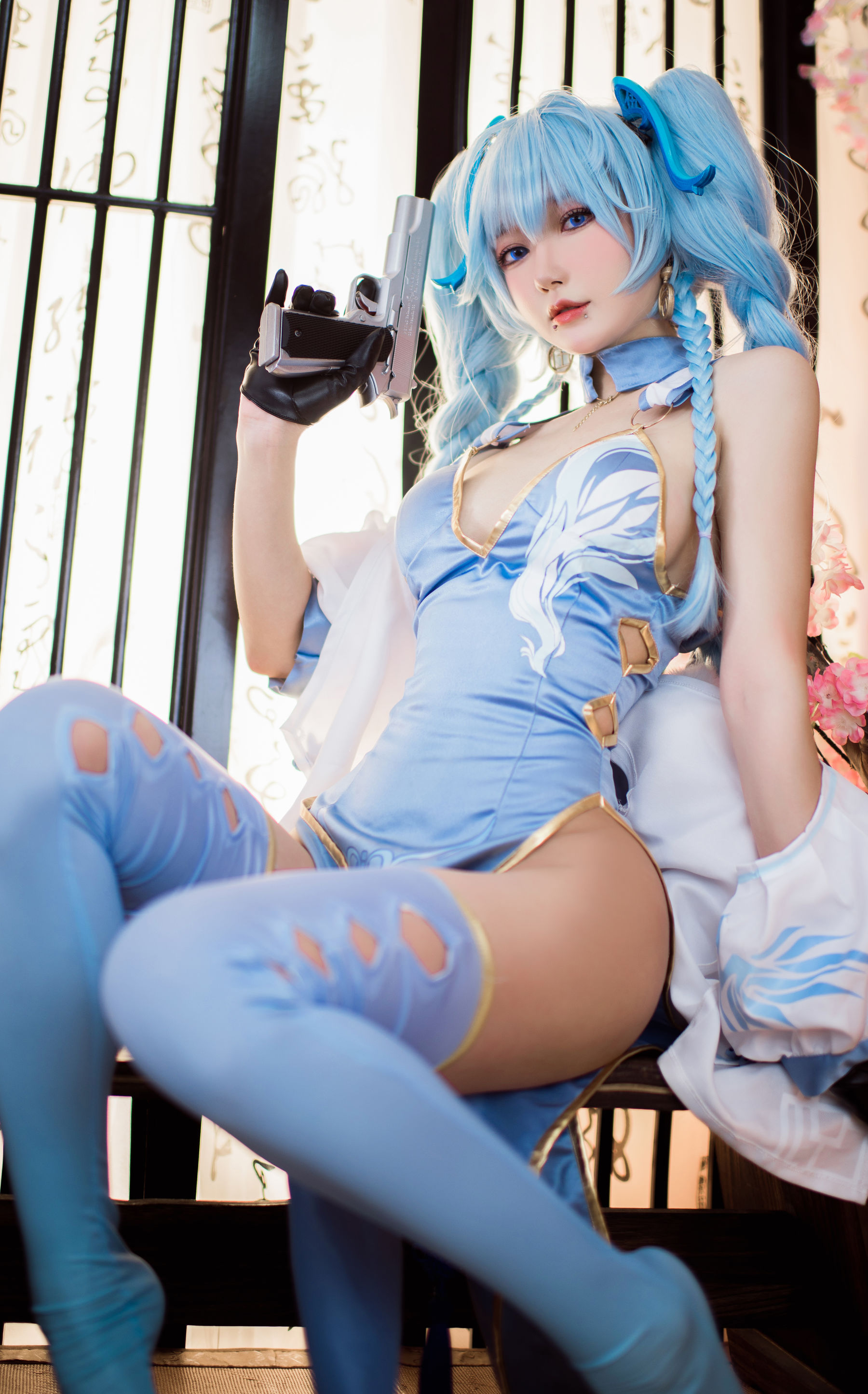 动漫博主阿包也是兔娘 - 少女前线 PA15翠雀媚-图14