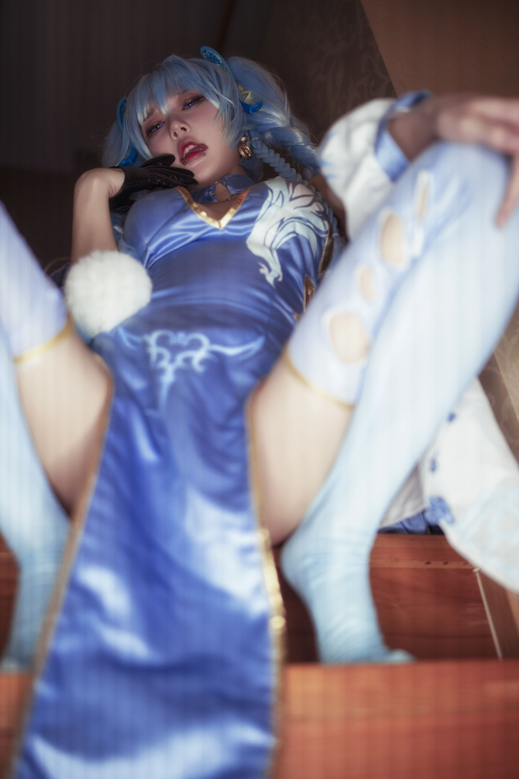 动漫博主阿包也是兔娘 - 少女前线 PA15翠雀媚-图18