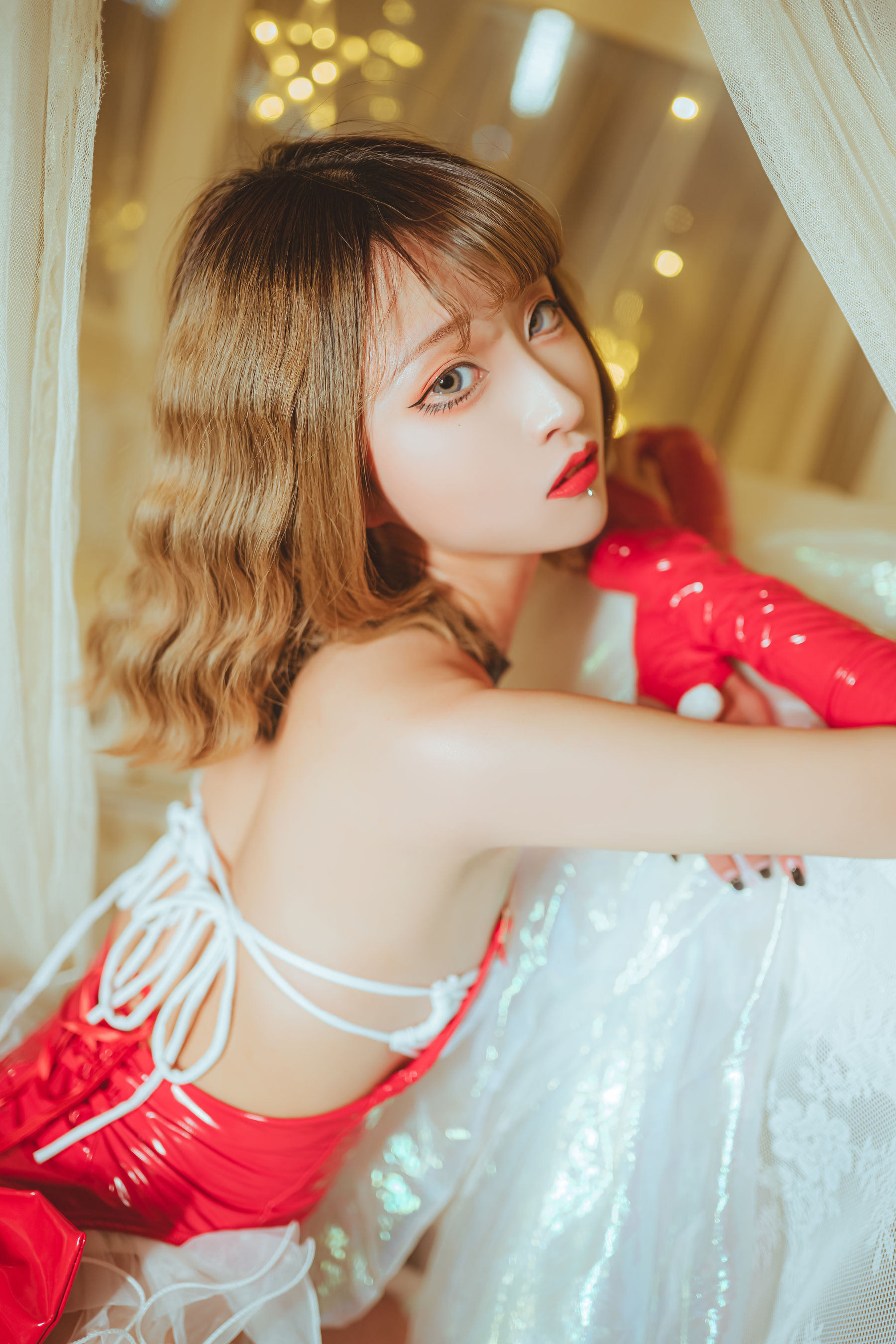 妹抖青写真 - 雪夜锦礼-图12