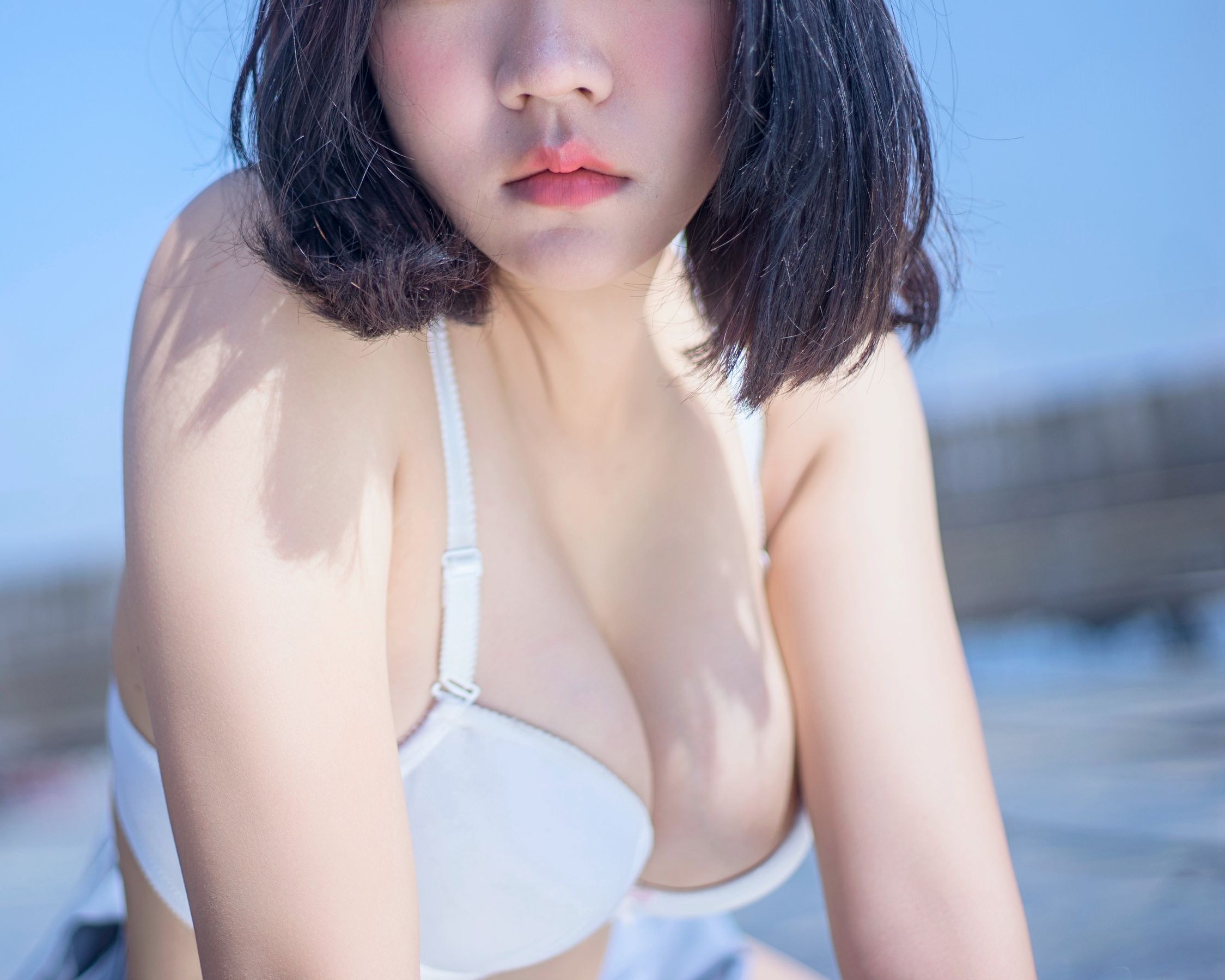 微博妹子 汐 - 天台JK-图33