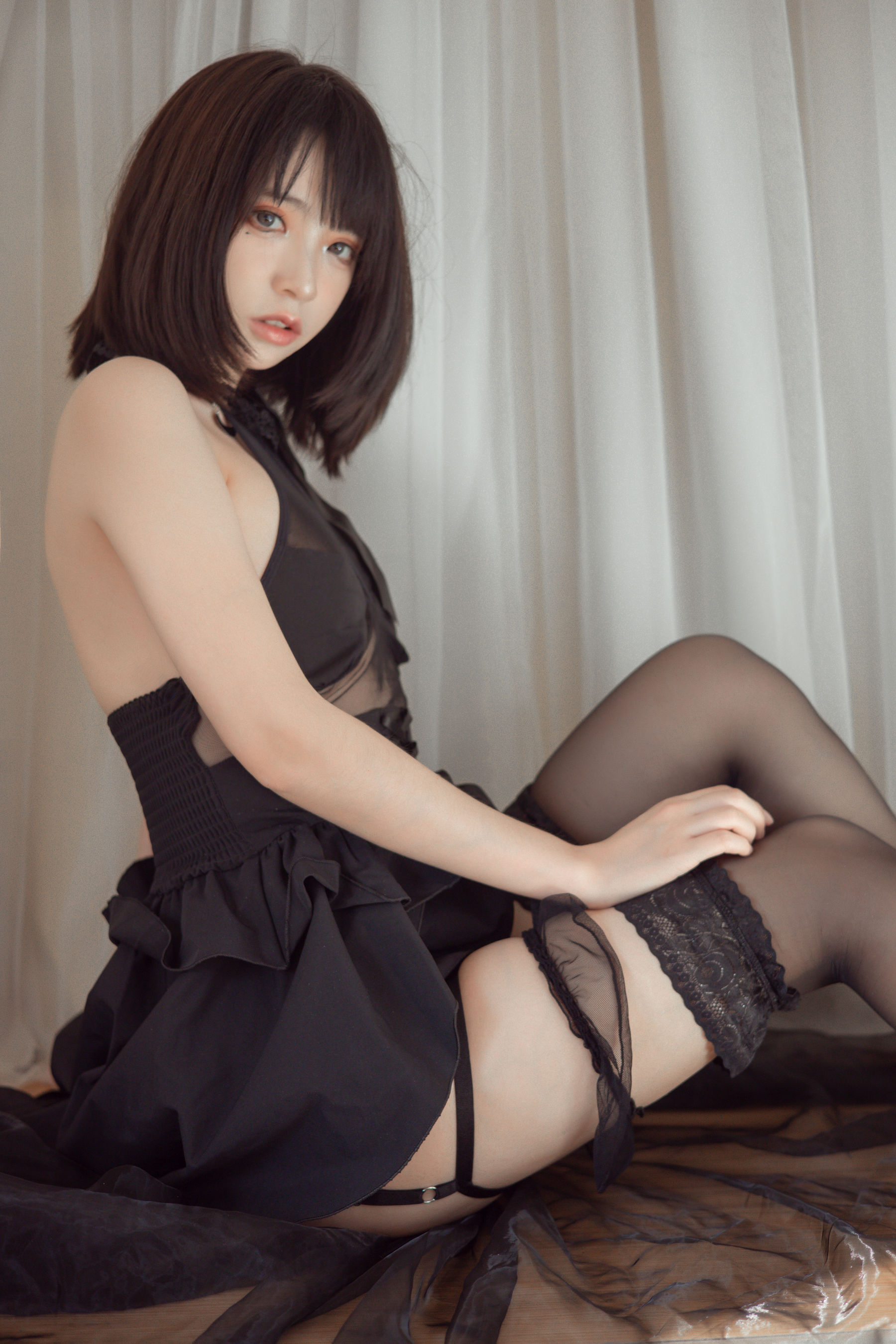 疯猫ss - 民宿黑裙-图18