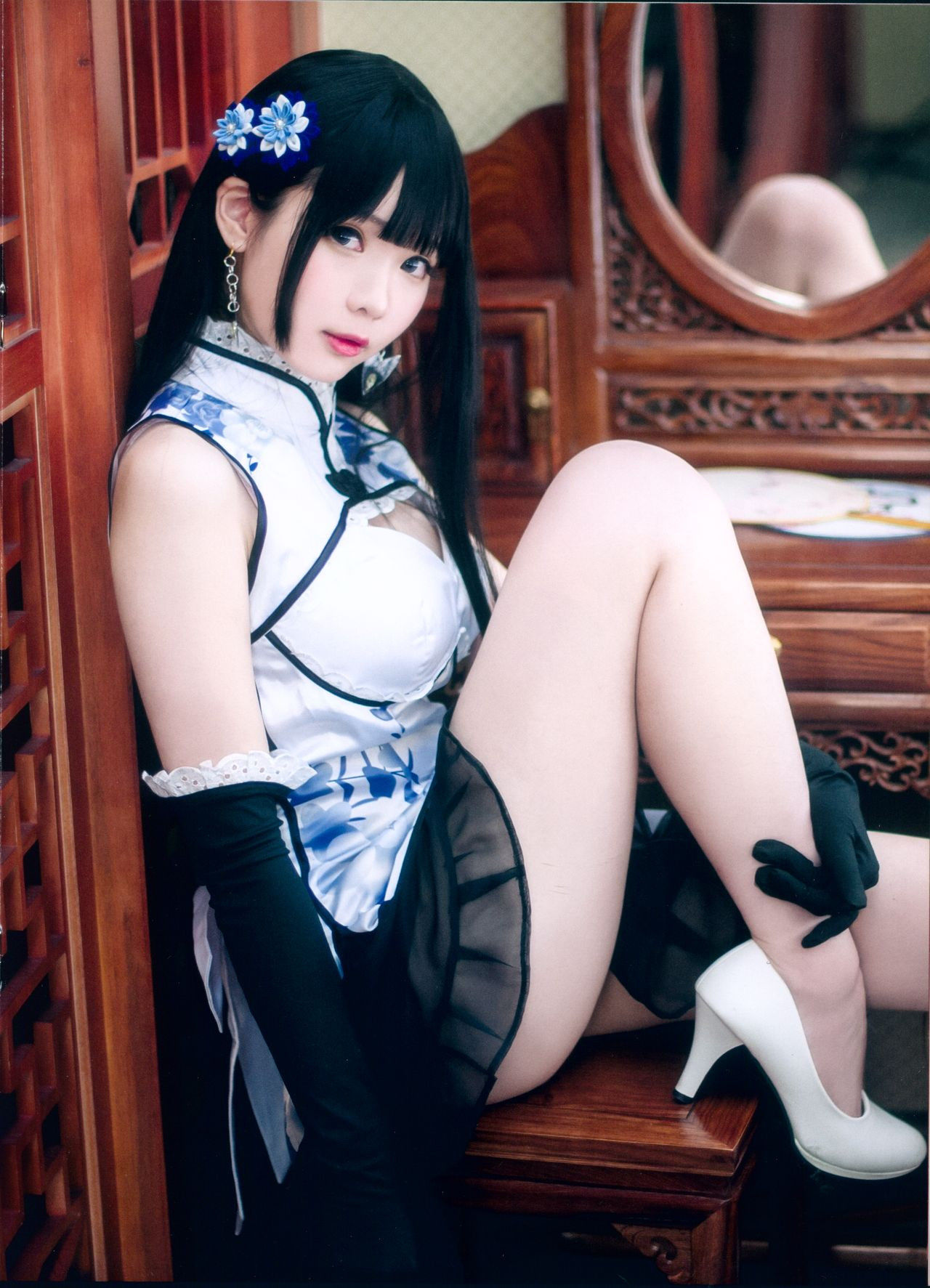 微博妹纸霜月shimo - 幻想金瓶梅-图12