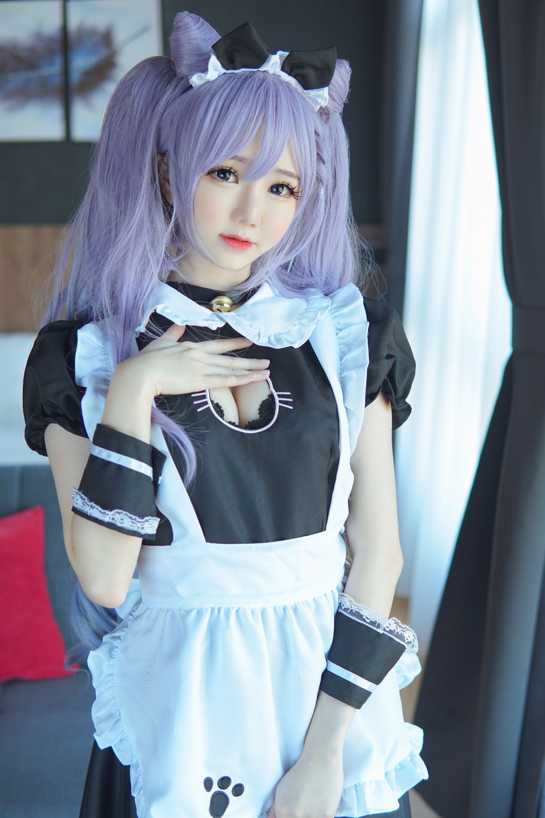 Sally Dorasnow - Keqing Maid-图0