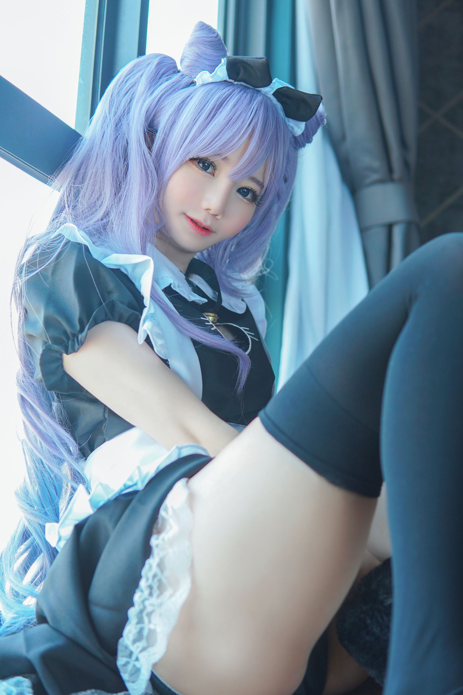 Sally Dorasnow - Keqing Maid-图29