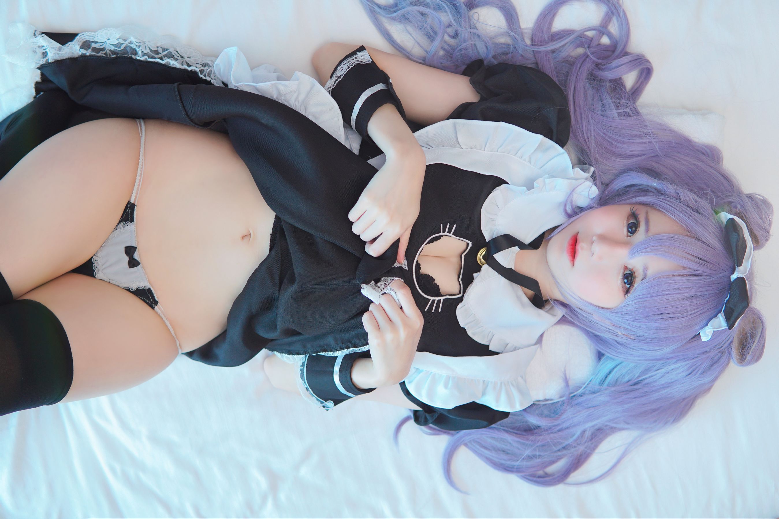 Sally Dorasnow - Keqing Maid-图34