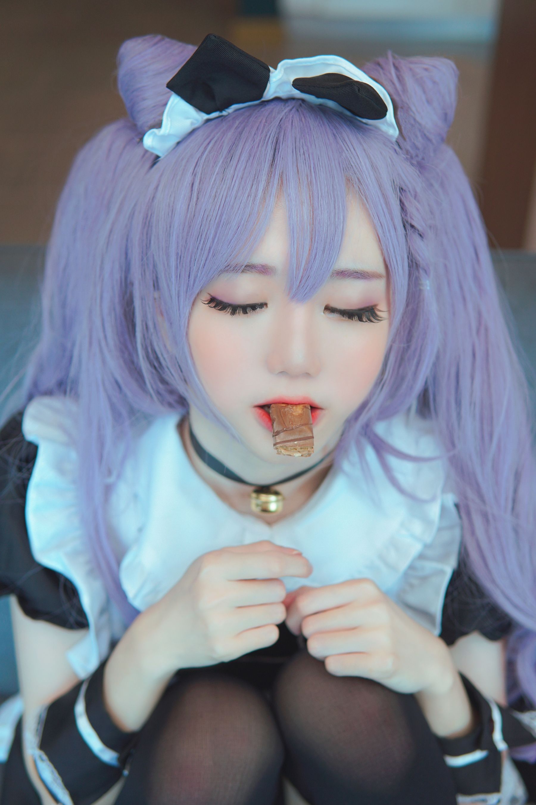 Sally Dorasnow - Keqing Maid-图42