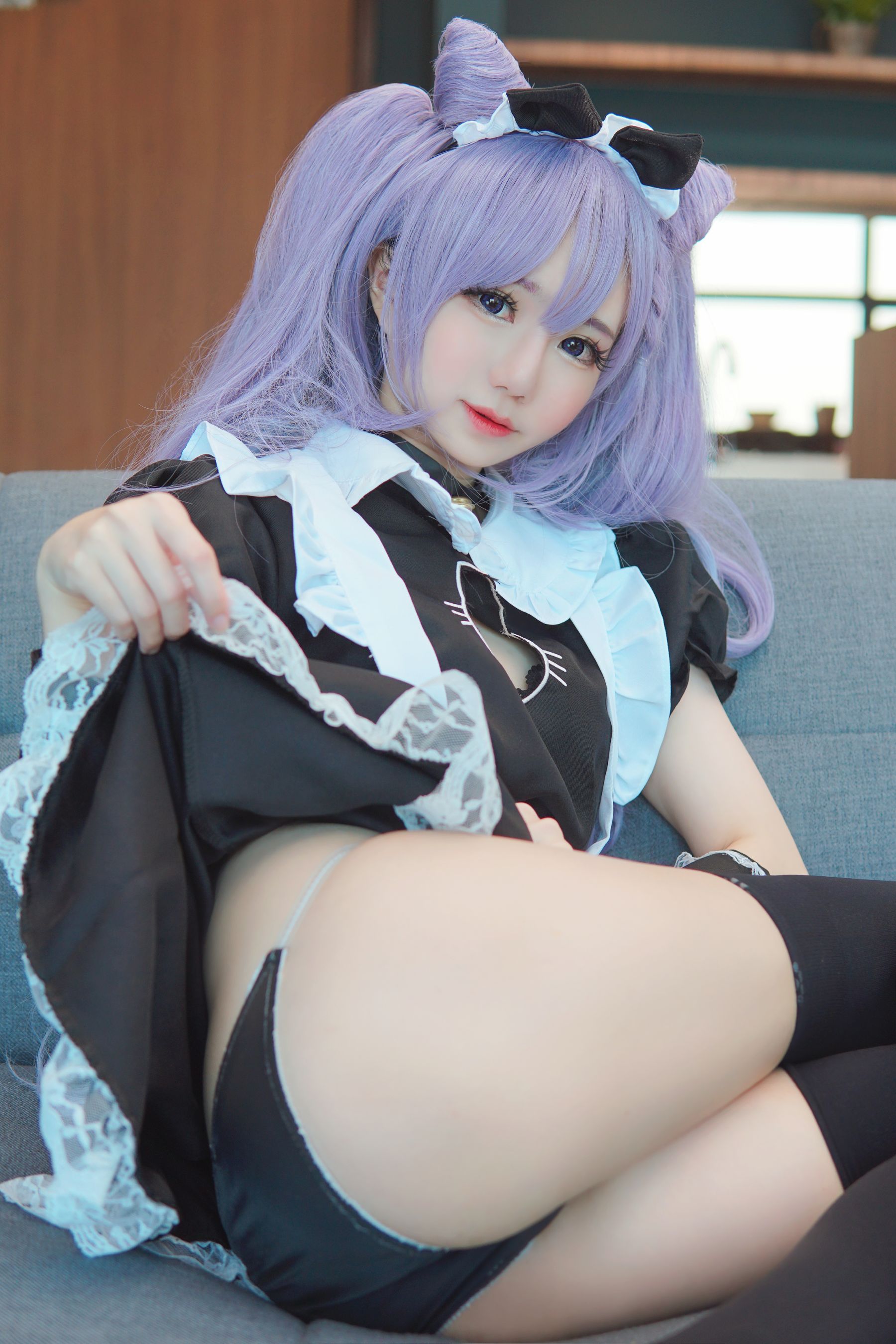 Sally Dorasnow - Keqing Maid-图47