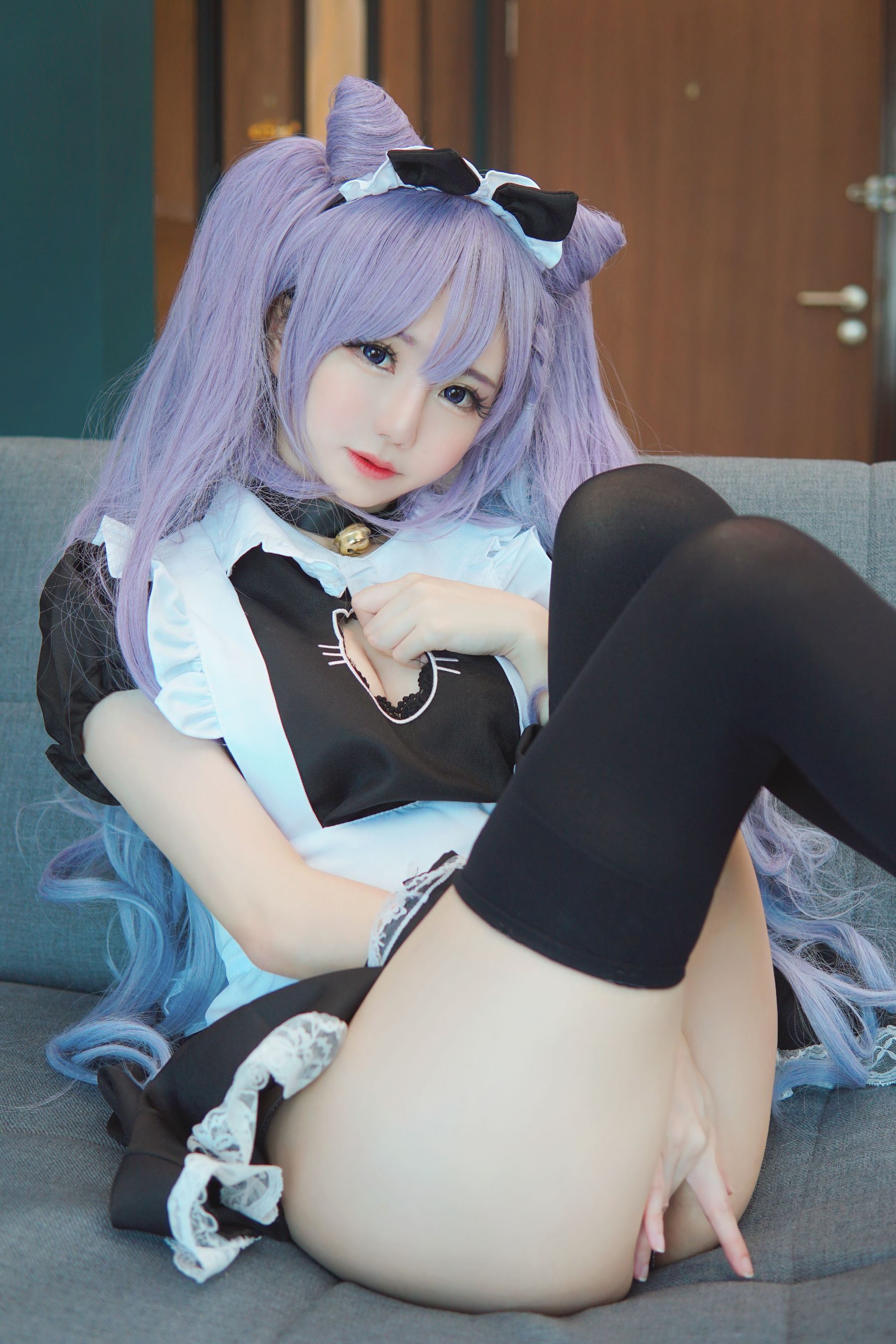 Sally Dorasnow - Keqing Maid-图48