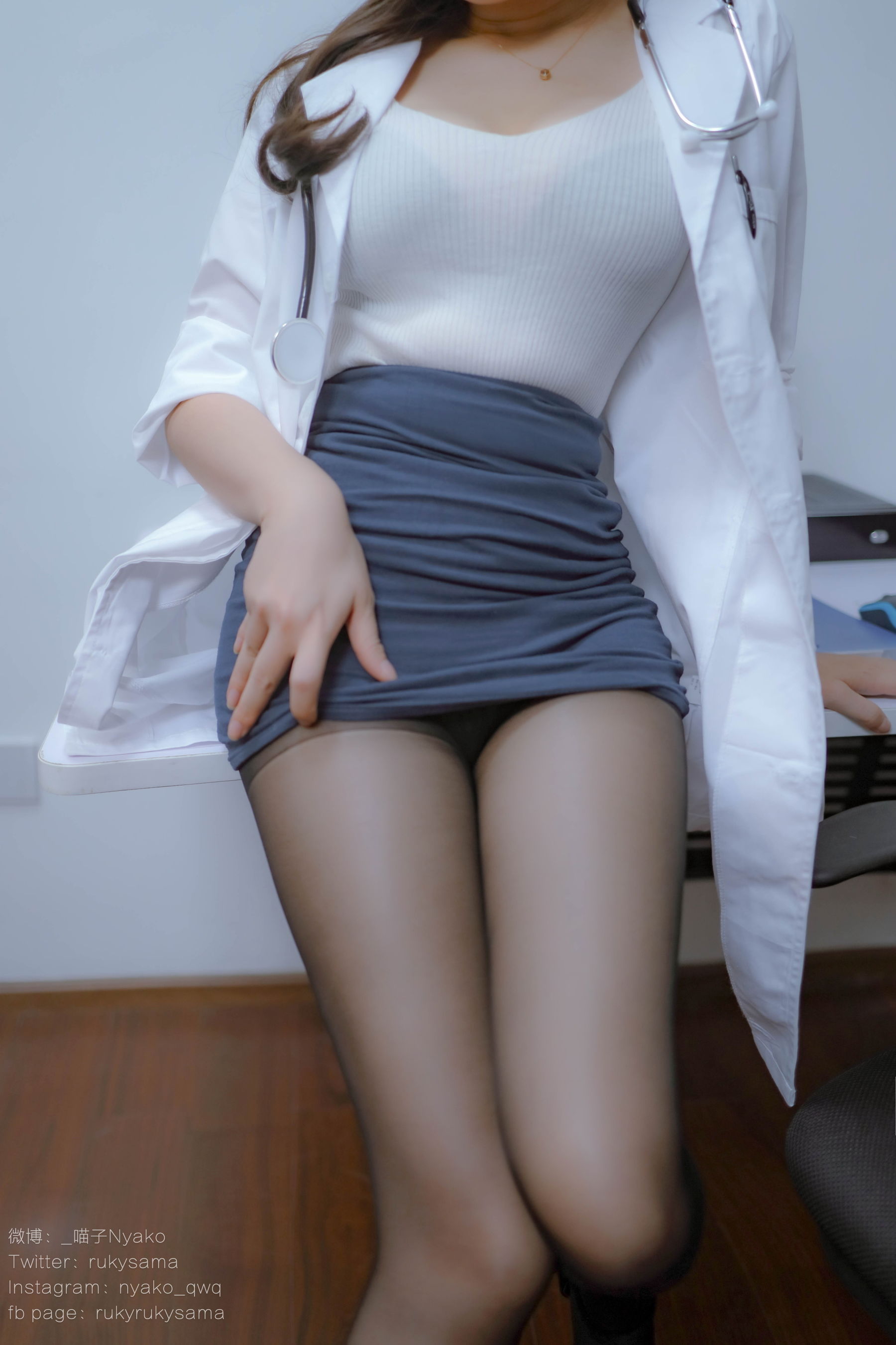 萌妹子Nyako喵子 - 秘密病栋-图19