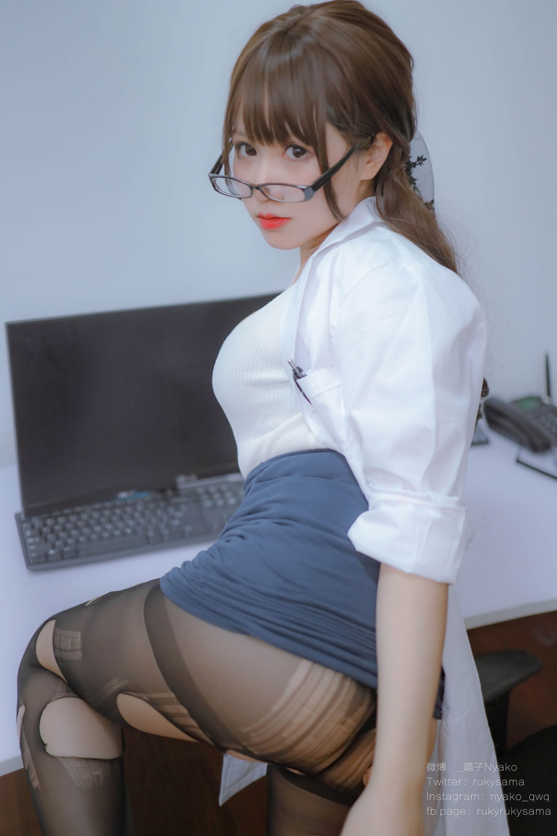 萌妹子Nyako喵子 - 秘密病栋-图44