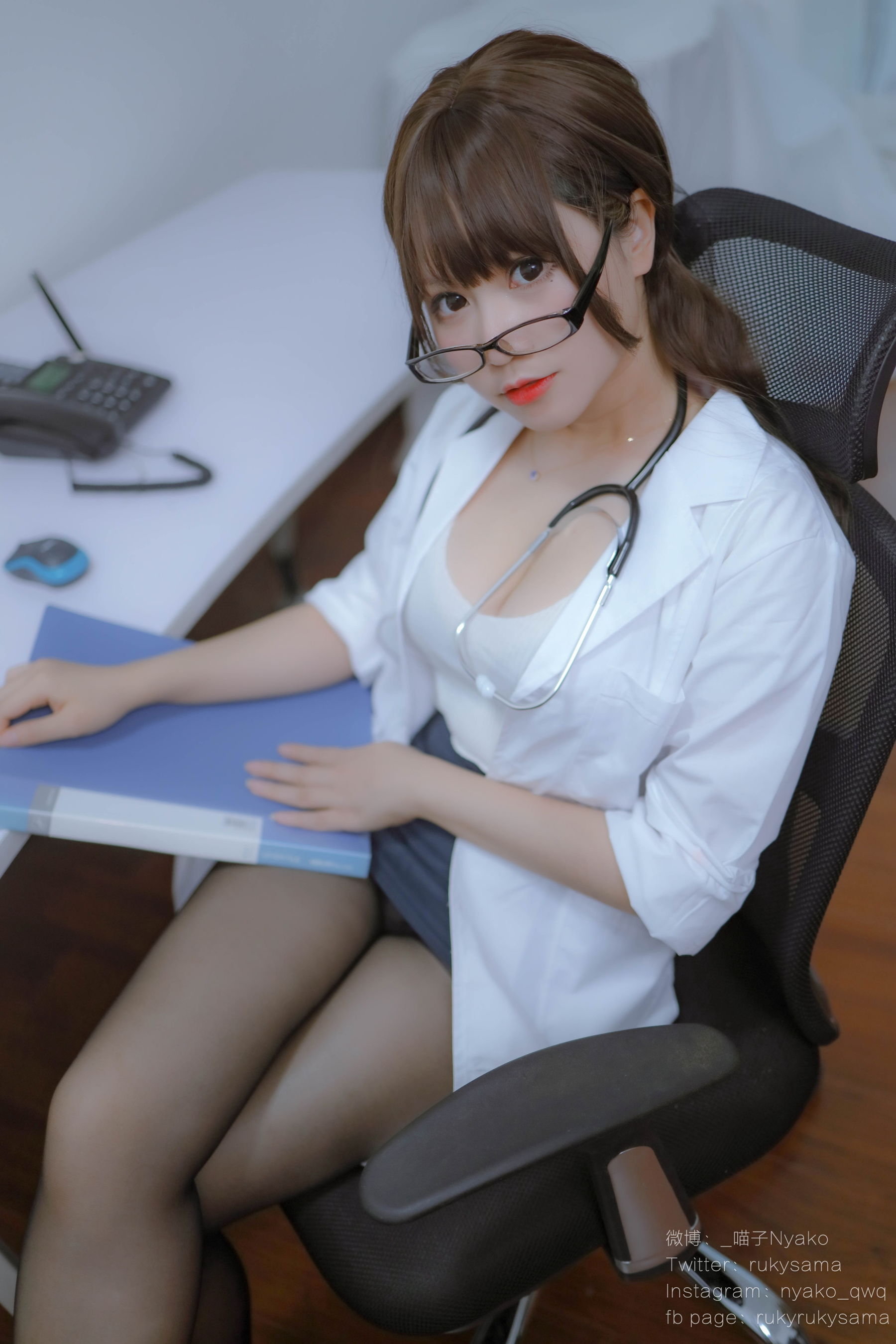 萌妹子Nyako喵子 - 秘密病栋-图4