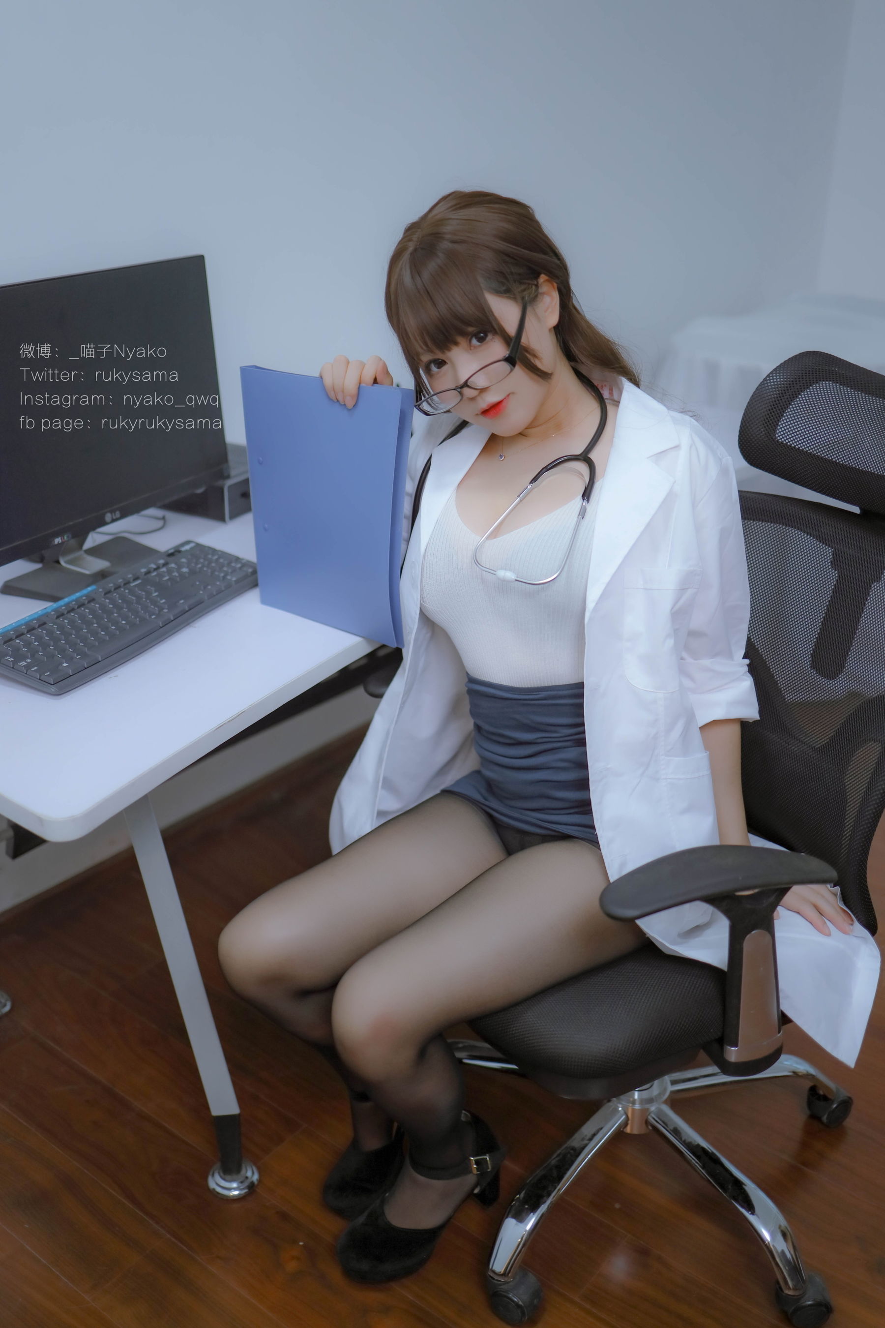 萌妹子Nyako喵子 - 秘密病栋-图6