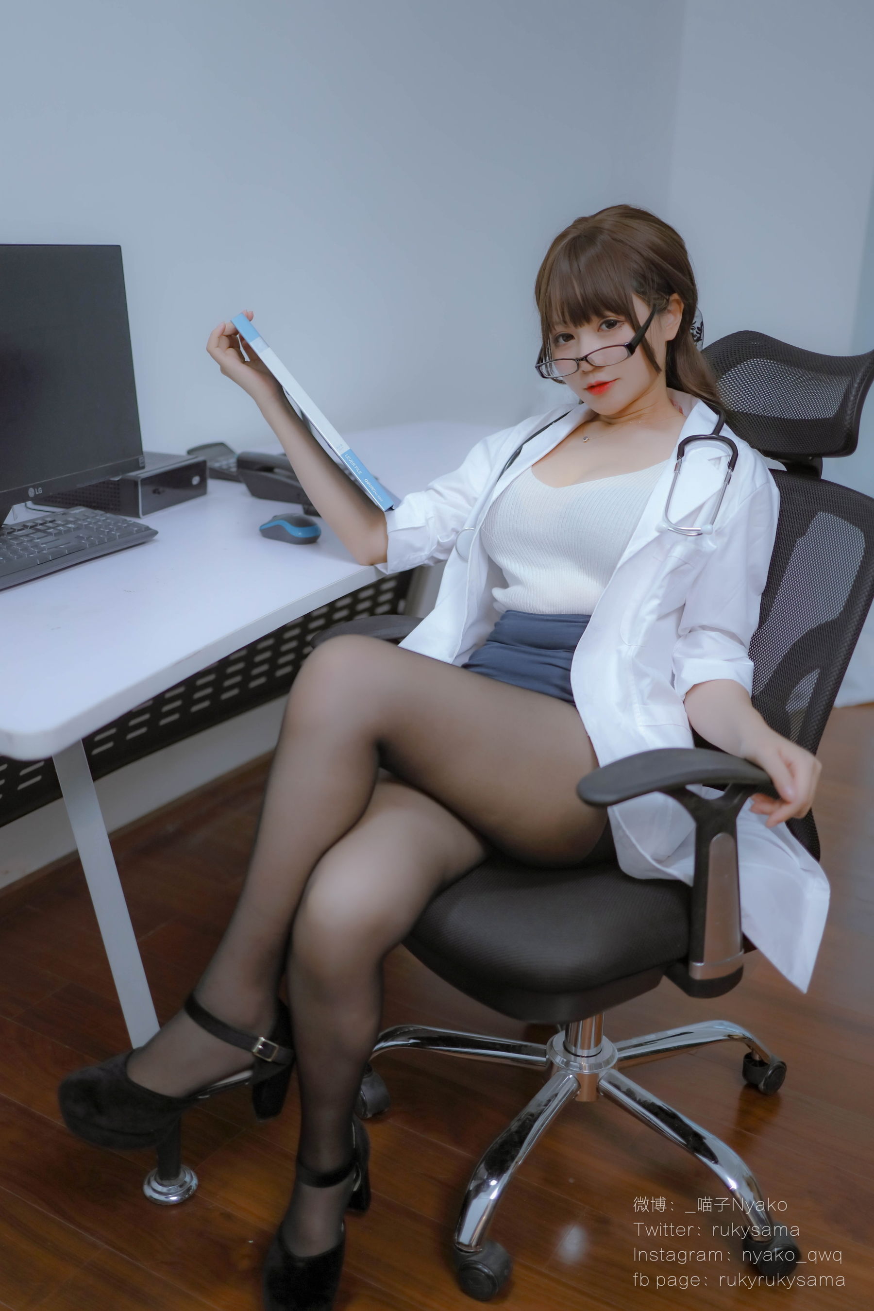 萌妹子Nyako喵子 - 秘密病栋-图8