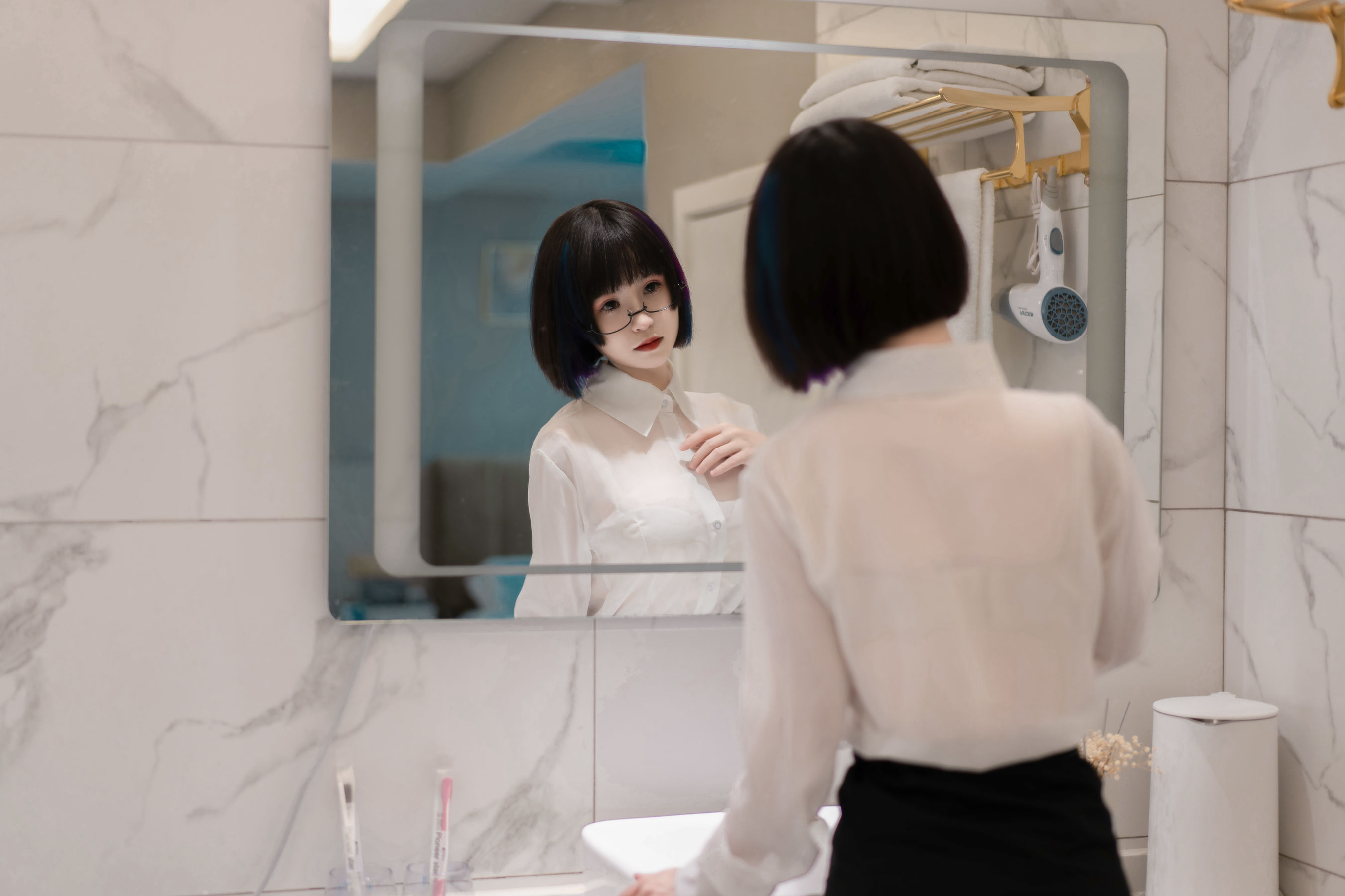 美少女晕崽 - 迷情小秘-图2