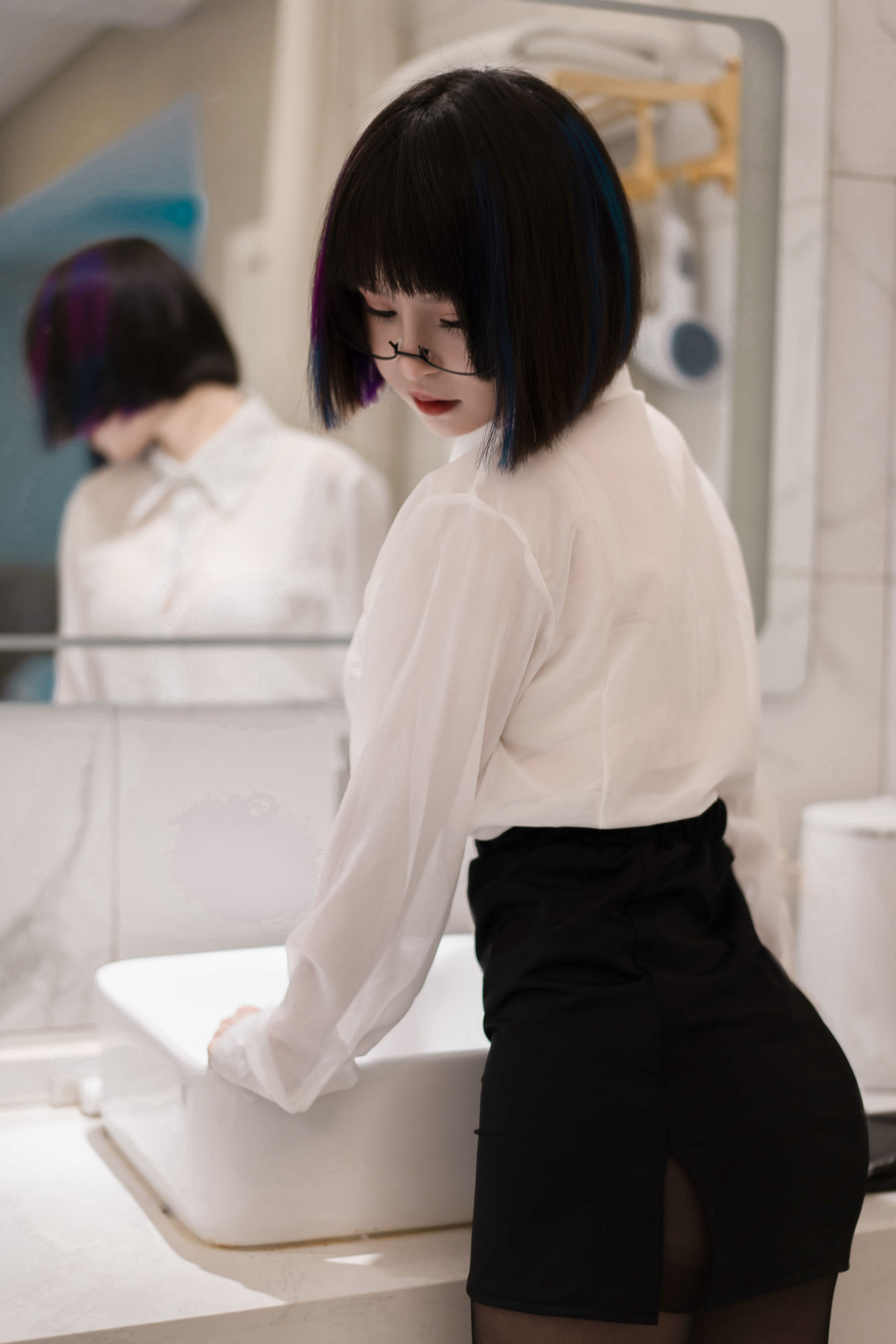 美少女晕崽 - 迷情小秘-图4