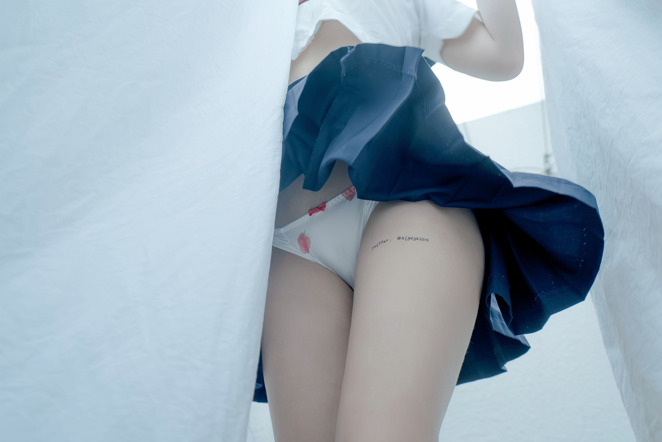 萌系小姐姐-白烨- - 天台-图10