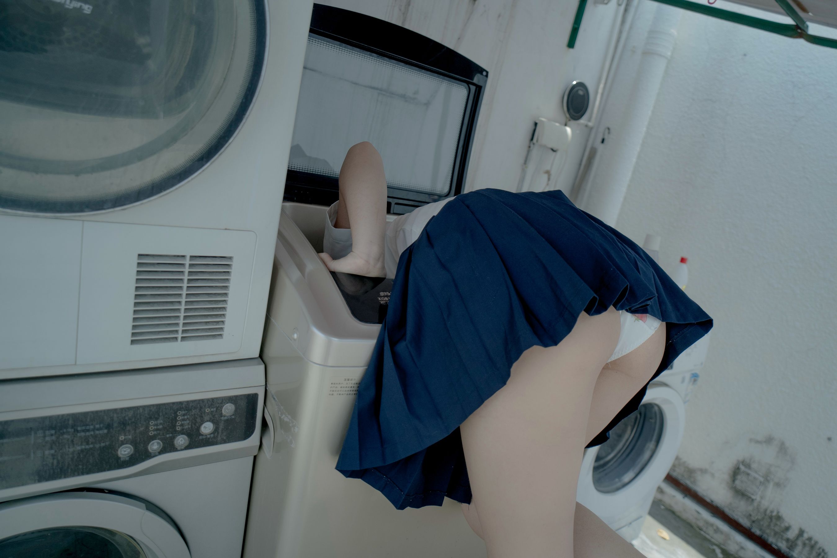 萌系小姐姐-白烨- - 天台-图25