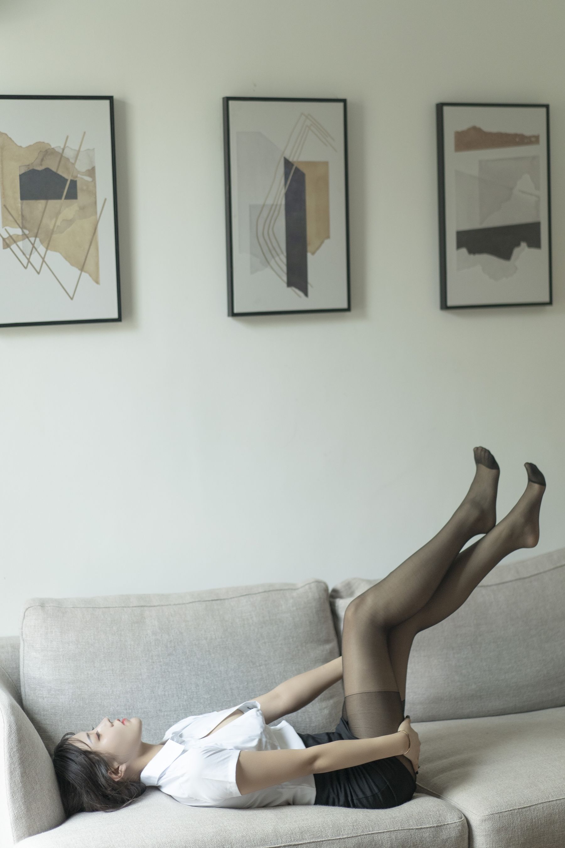 微博妹子 汐 - 制服-图24