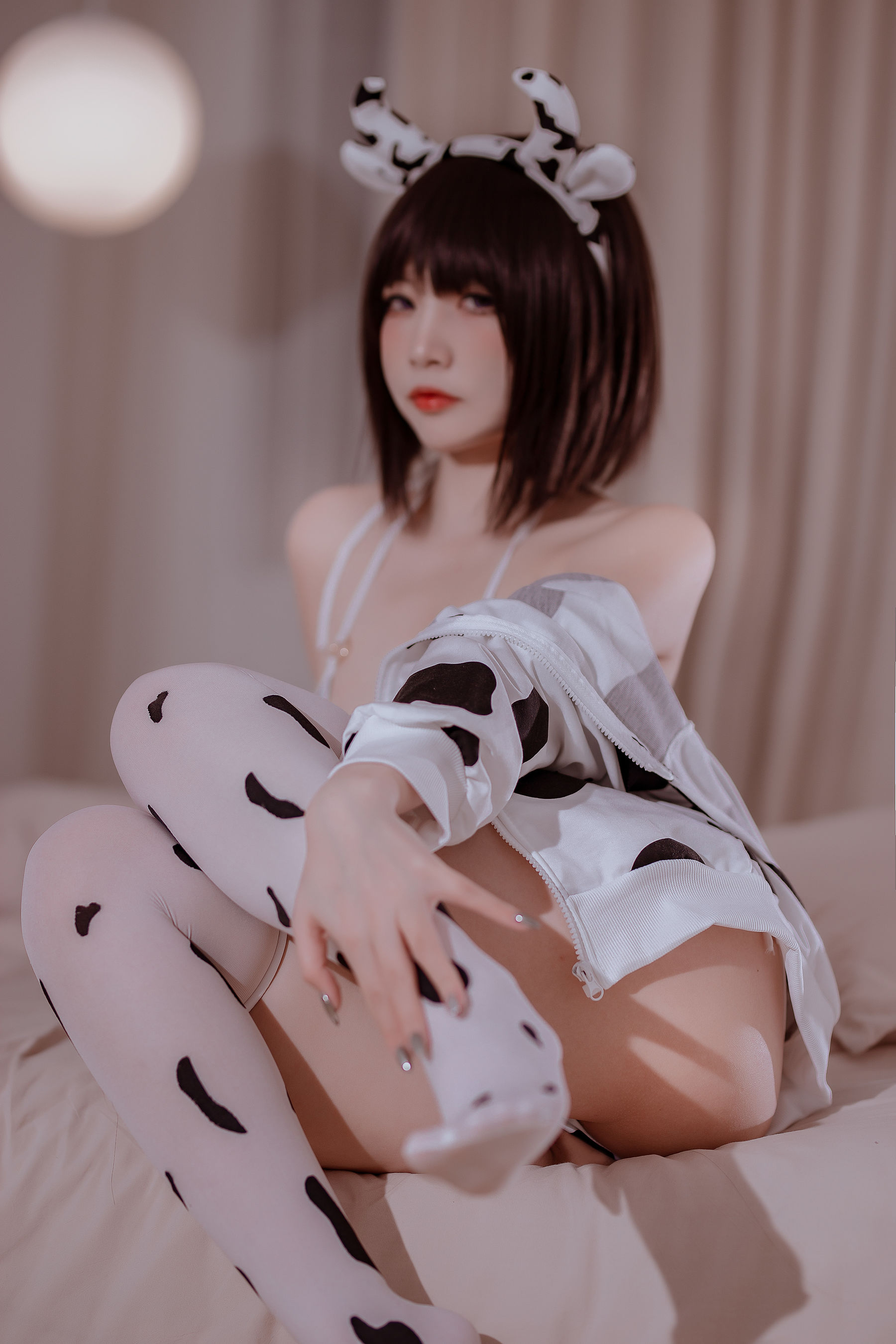 人气Coser二佐Nisa - 奶牛妹妹-图29