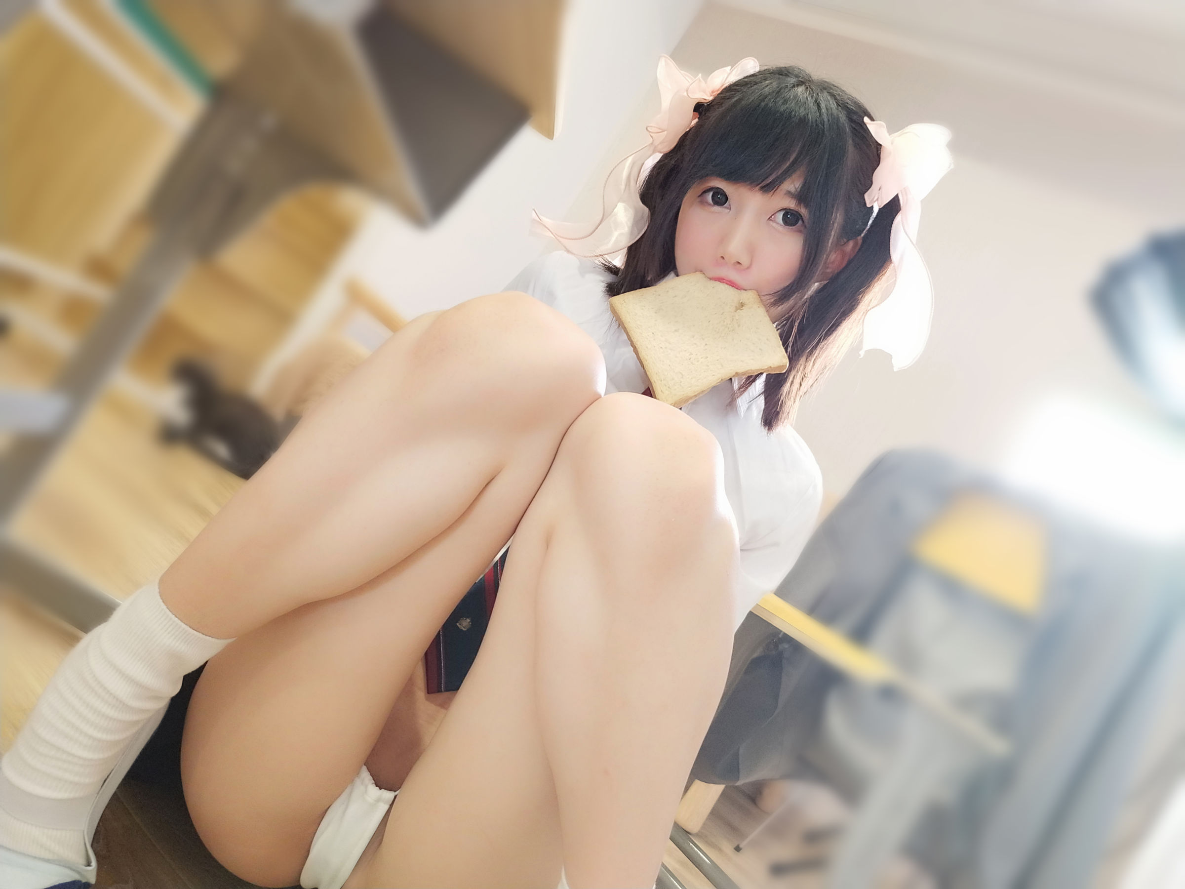 NAGISA魔物喵 - 女子高生の下着-图4