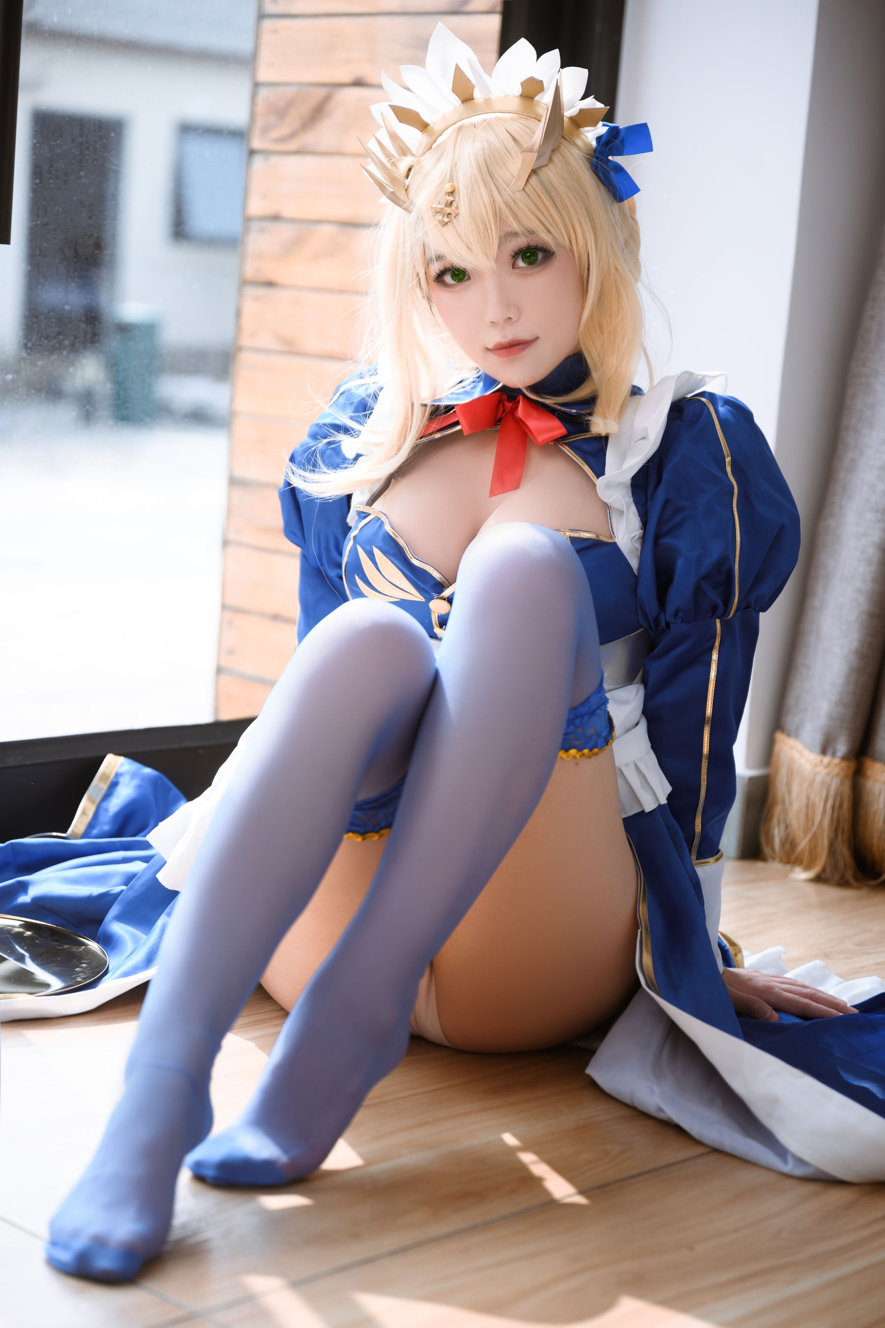 Cosplay汪知子 - 白枪呆-图9