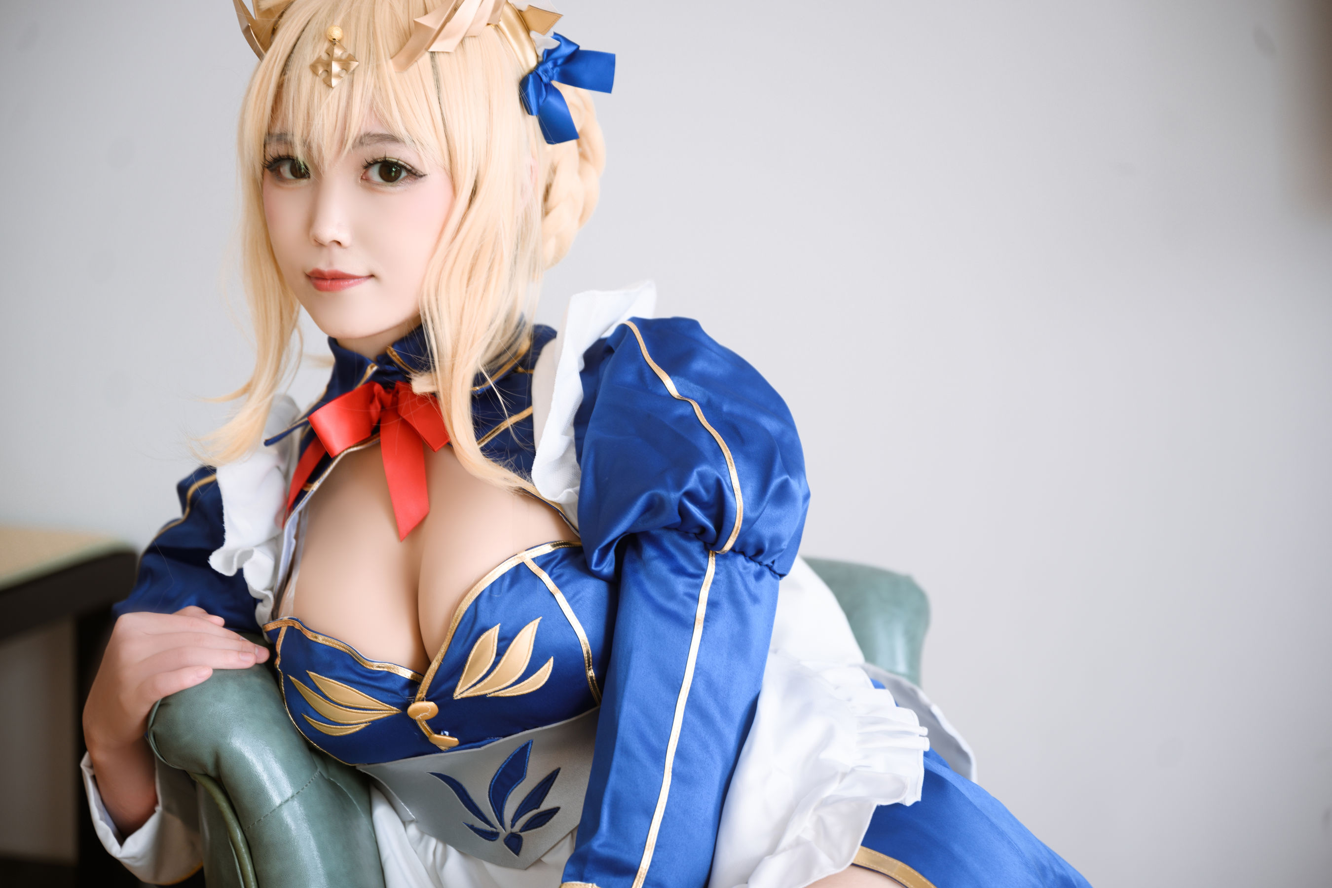 Cosplay汪知子 - 白枪呆-图15