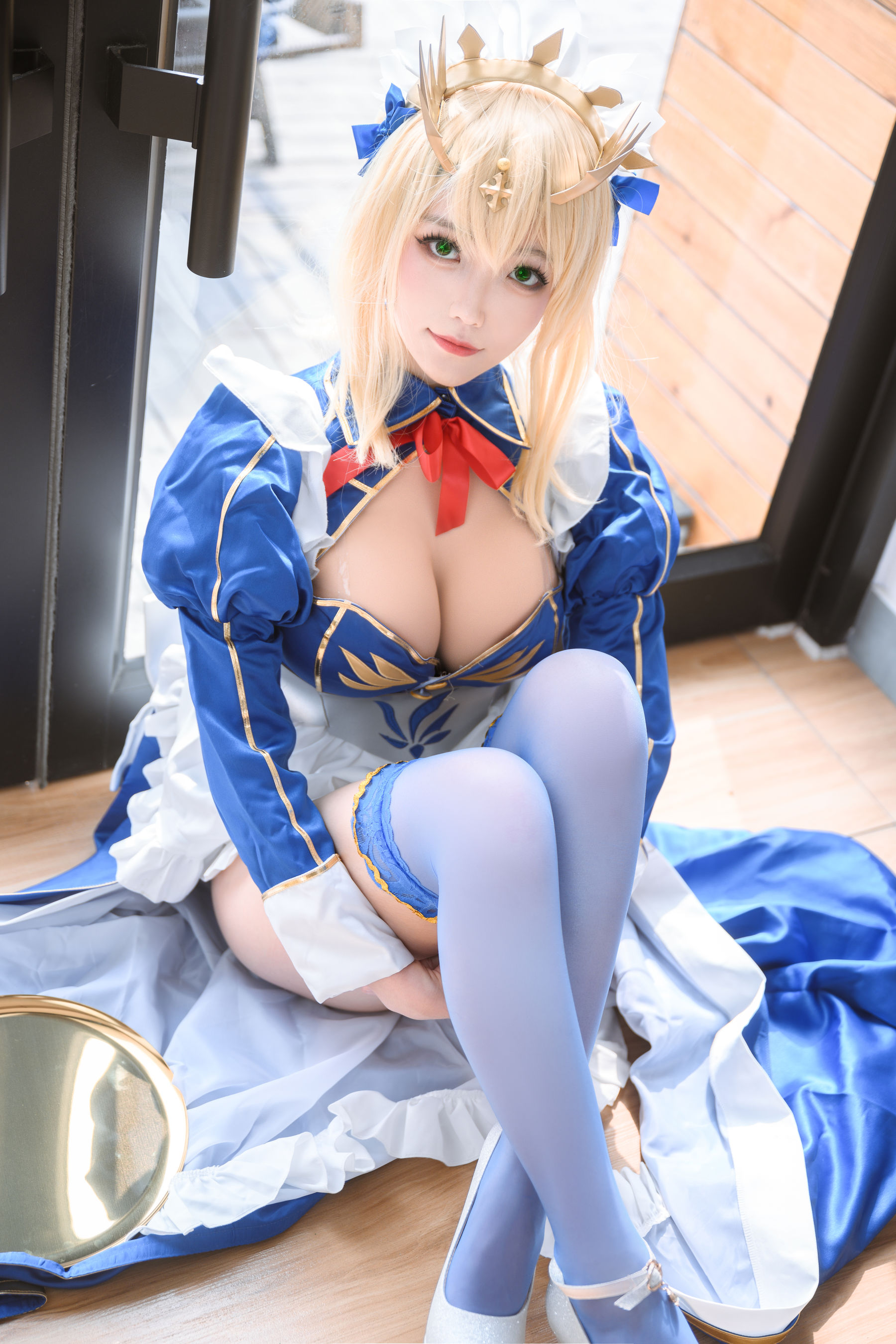 Cosplay汪知子 - 白枪呆-图5