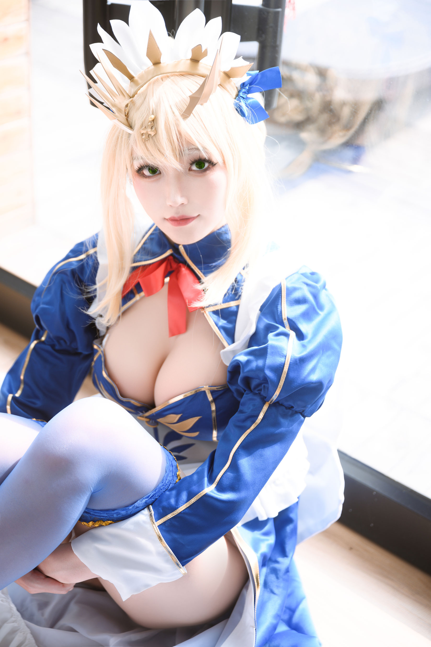 Cosplay汪知子 - 白枪呆-图6