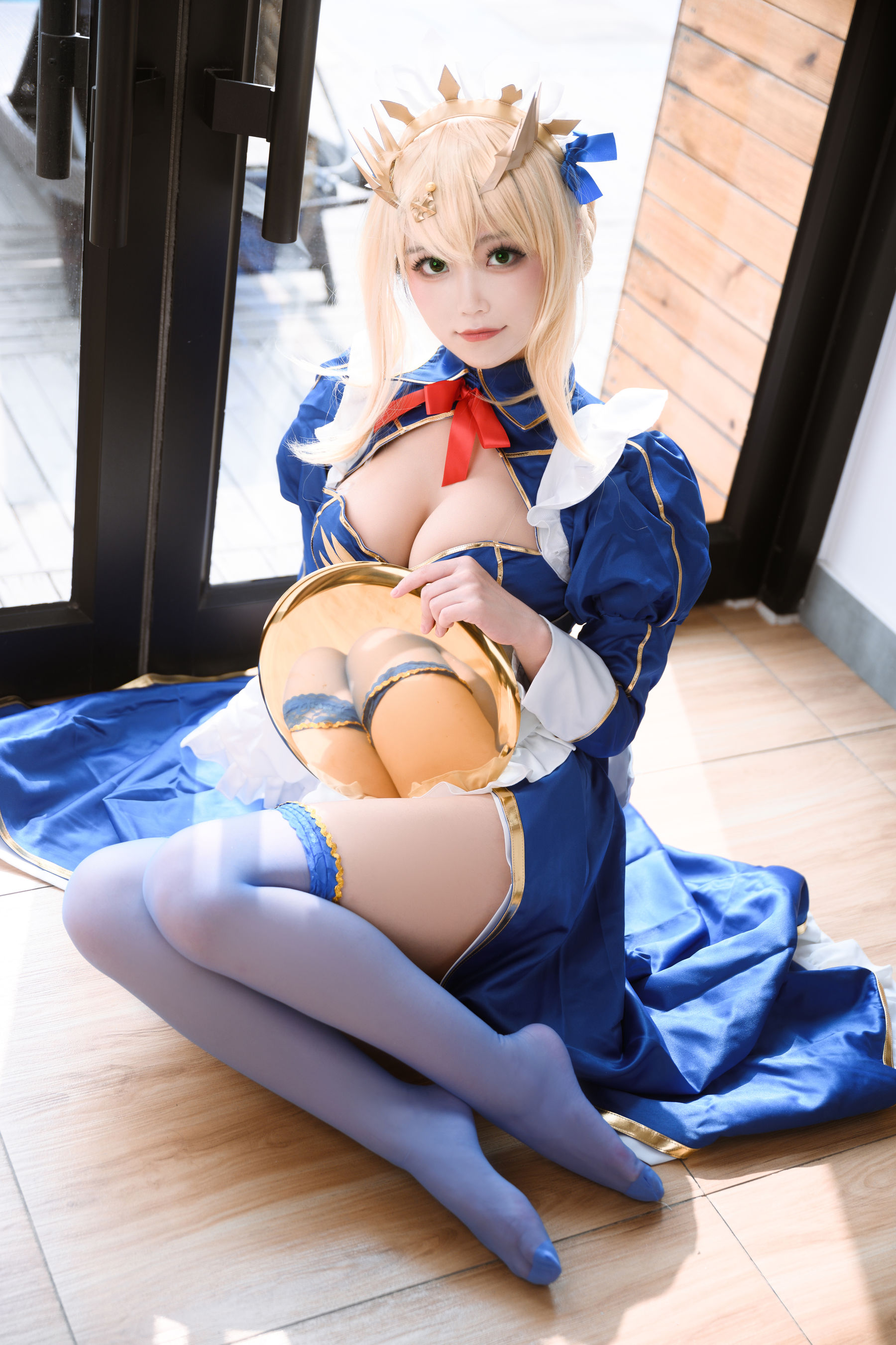 Cosplay汪知子 - 白枪呆-图8