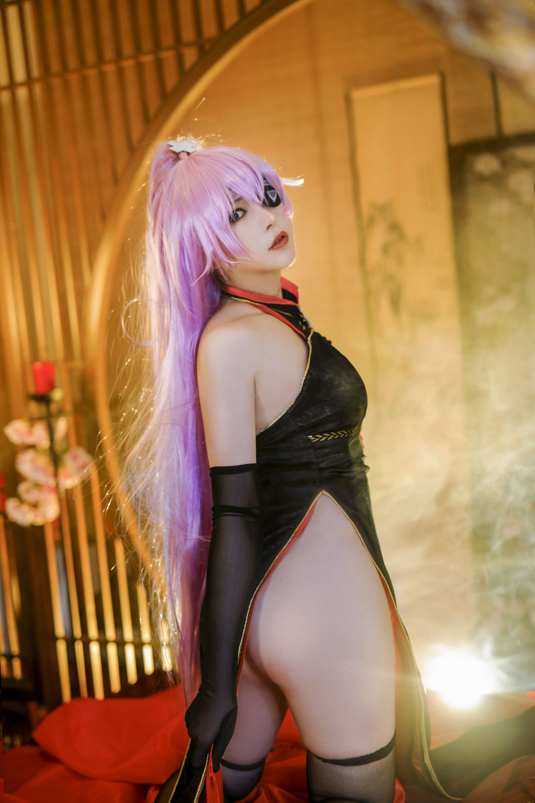 小容仔咕咕咕 - 沙恩霍斯特旗袍-图9