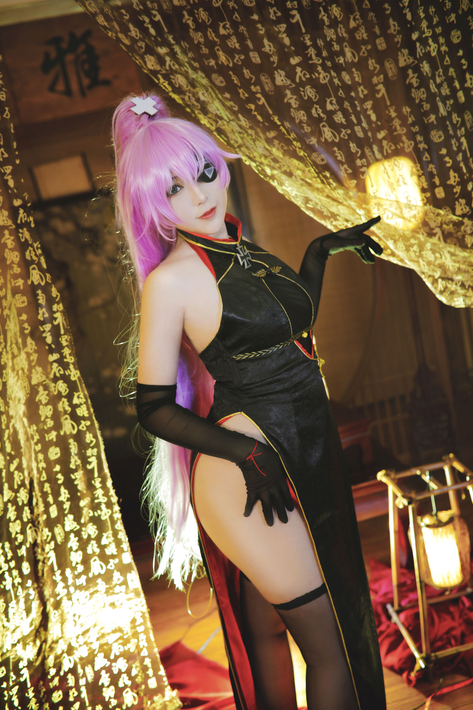 小容仔咕咕咕 - 沙恩霍斯特旗袍-图10