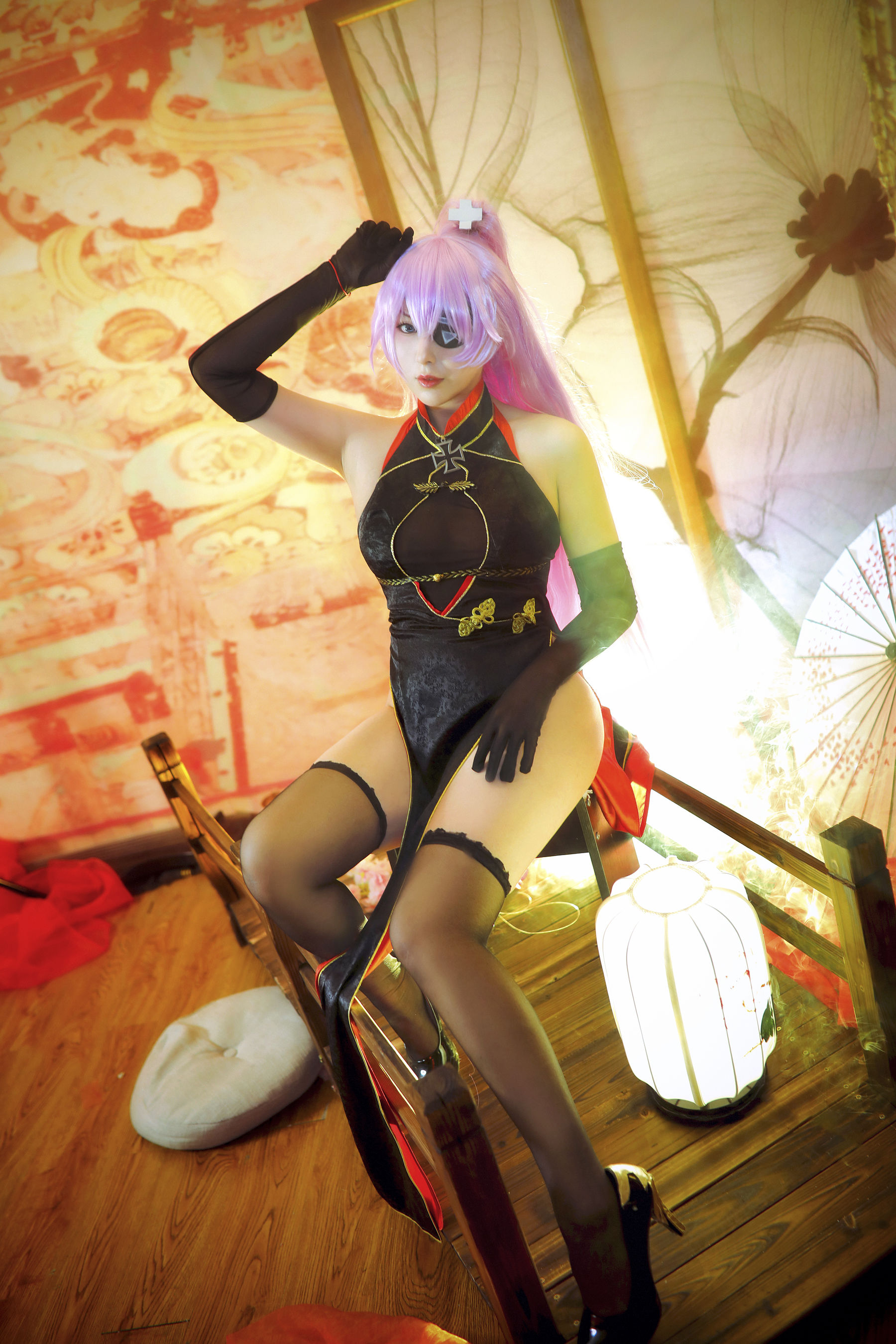 小容仔咕咕咕 - 沙恩霍斯特旗袍-图5