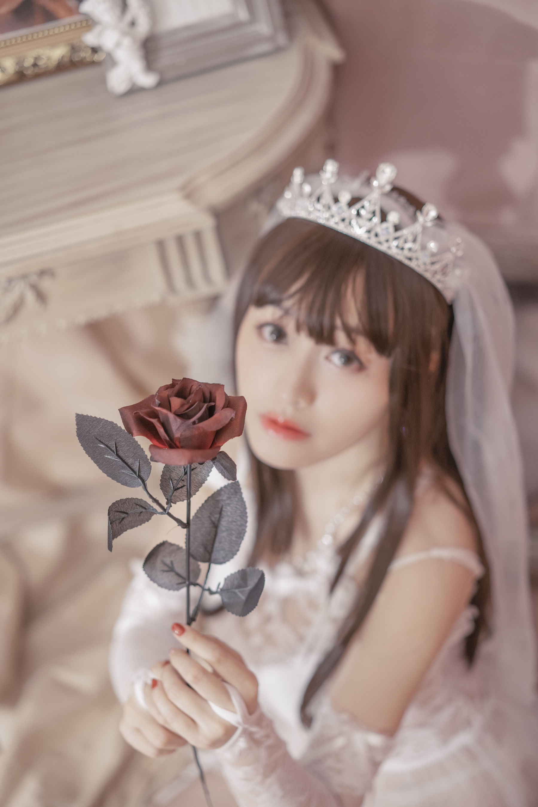 动漫博主脱尾巴Mizuki - 婚纱-图10