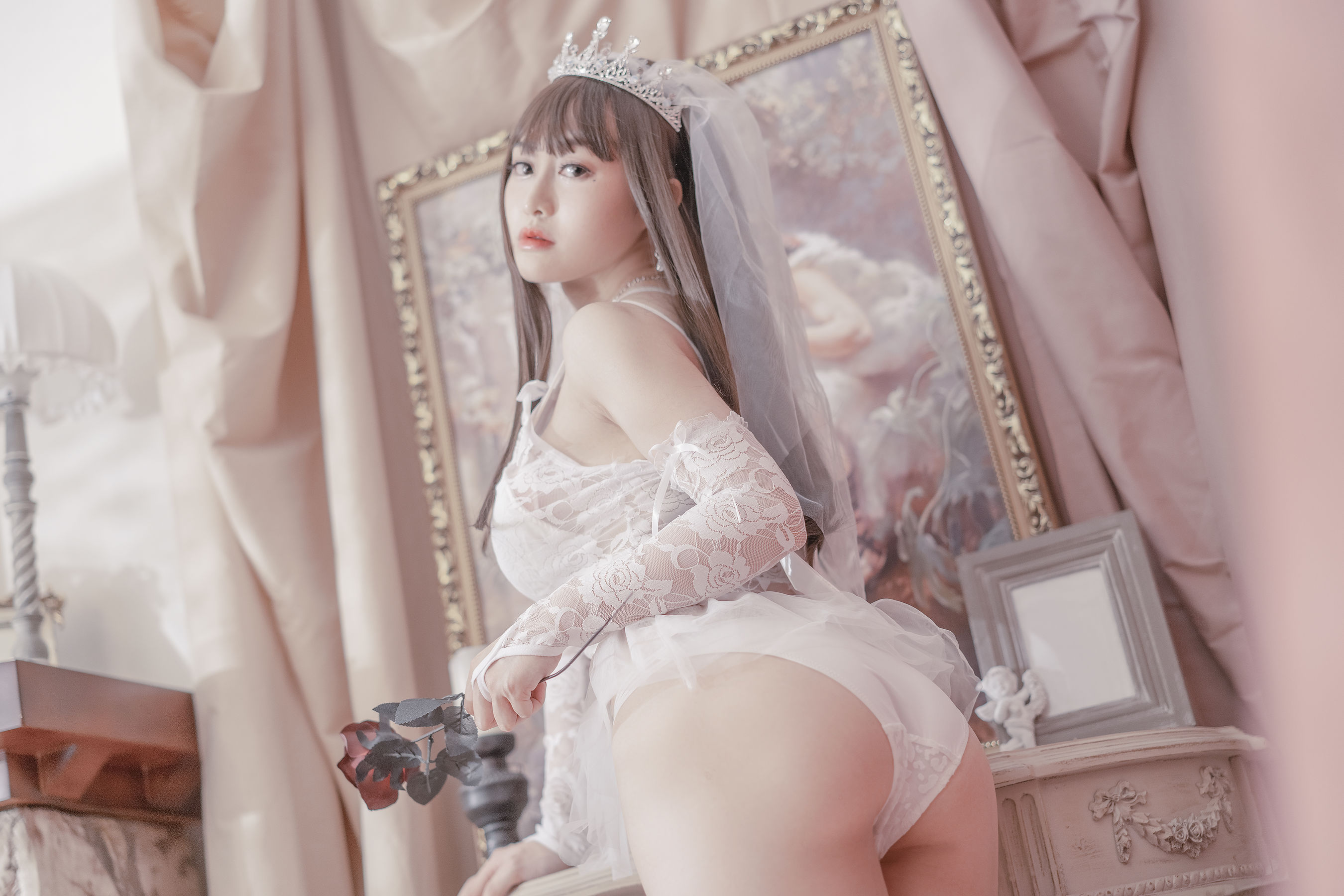 动漫博主脱尾巴Mizuki - 婚纱-图21