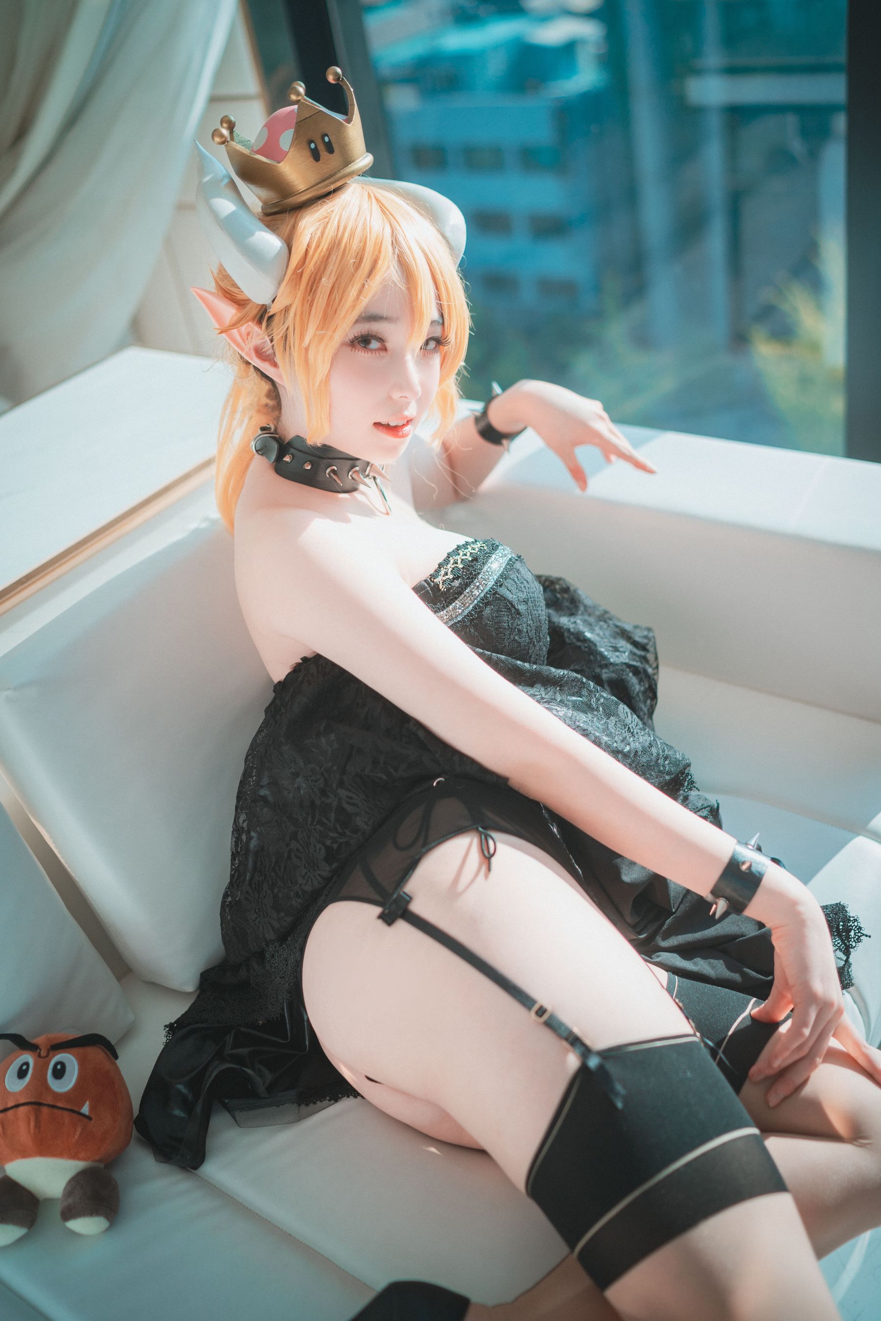 BamBi - Halloween with Bowsette 写真套图-图13