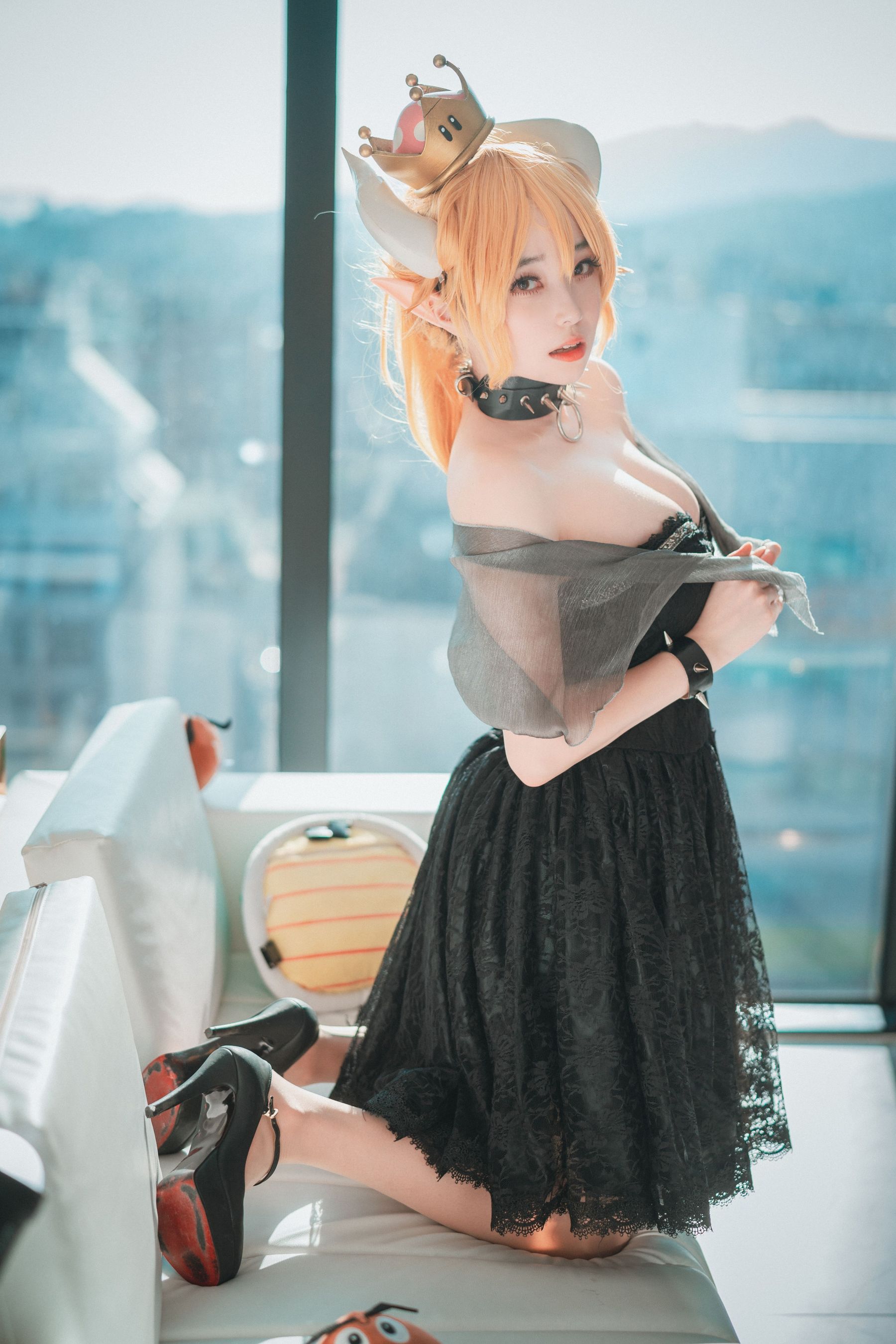 BamBi - Halloween with Bowsette 写真套图-图15